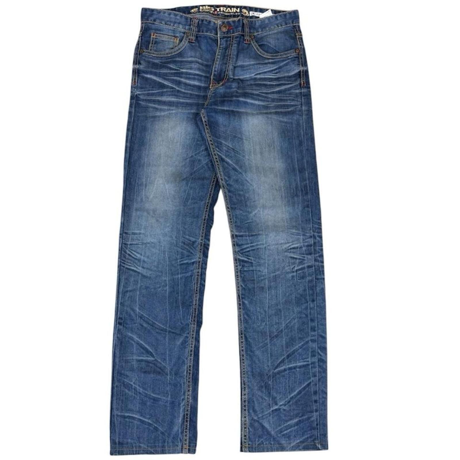 True Religion Japanese Vintage Big Train Osaka coolmax denim jeans Size US 32 / EU 48 - 2 Thumbnail