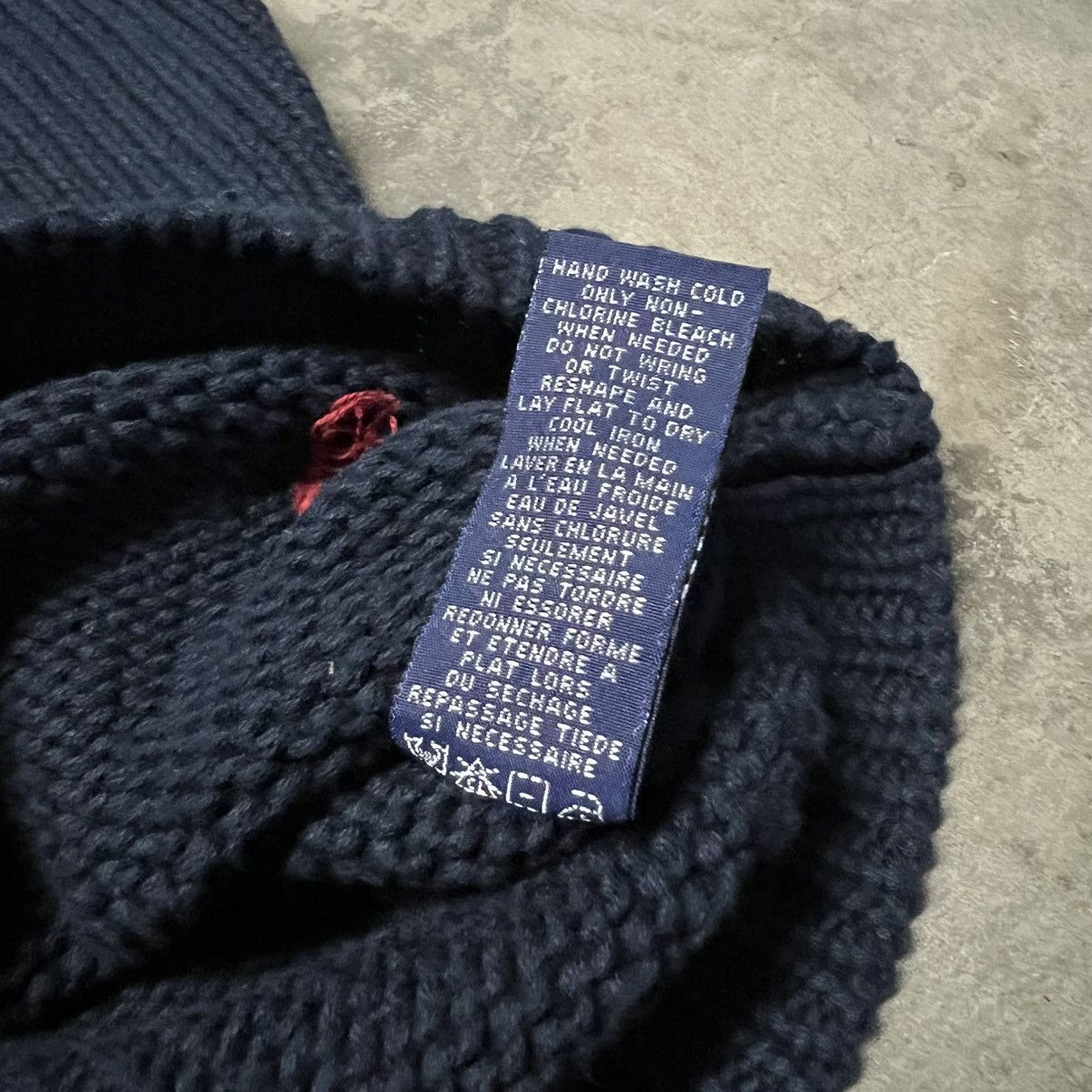 Polo Ralph Lauren × RRL Ralph Lauren × Ralph Lauren Vintage 2000’s Polo Ralph Lauren Sport 🇺🇸 Flag Knit Sweater Size US XS / EU 42 / 0 - 8 Thumbnail