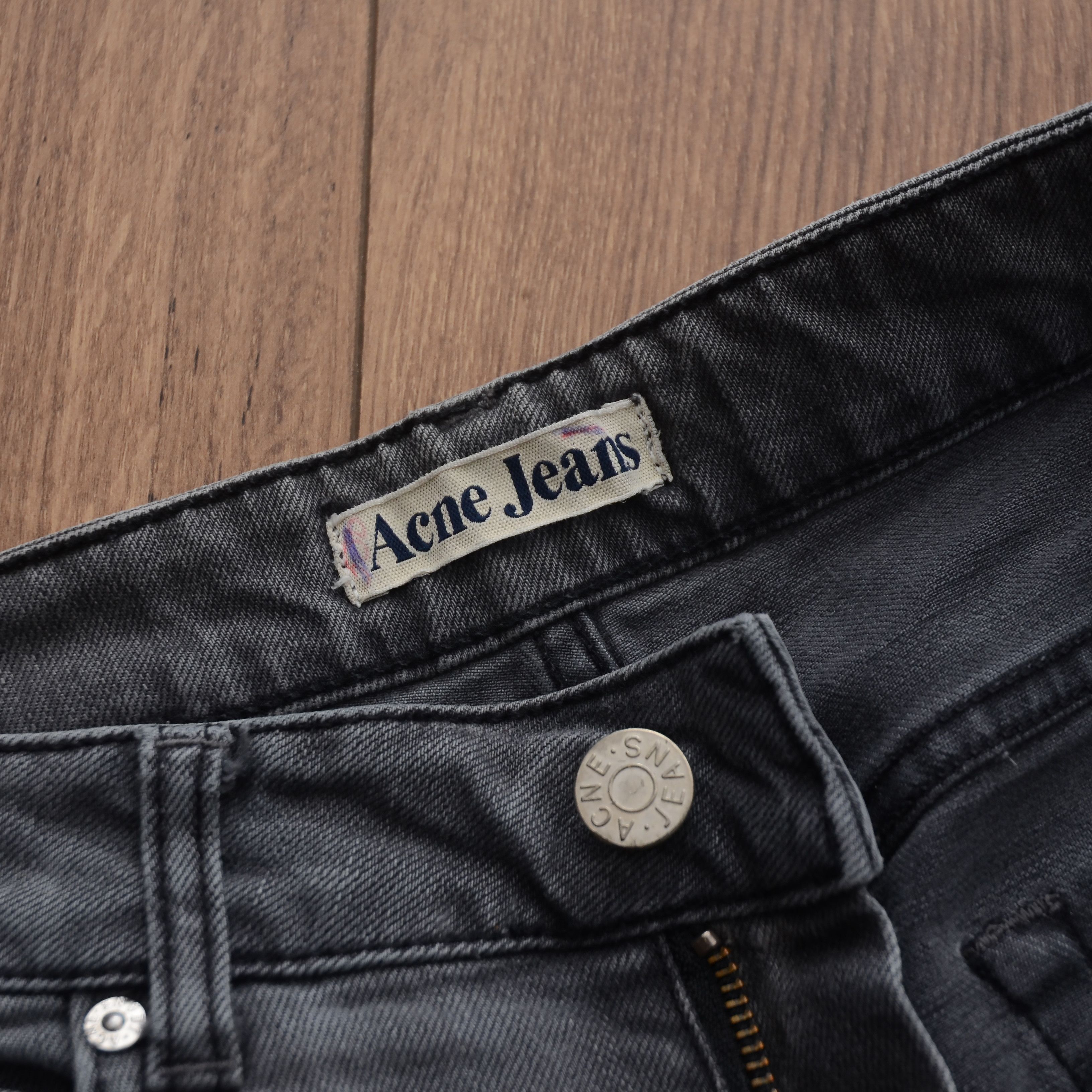 Acne Studios Acne Studios Hex Filter Slim Grey Denim Jeans 28x32 Stretch Size 28" / US 6 / IT 42 - 14 Thumbnail