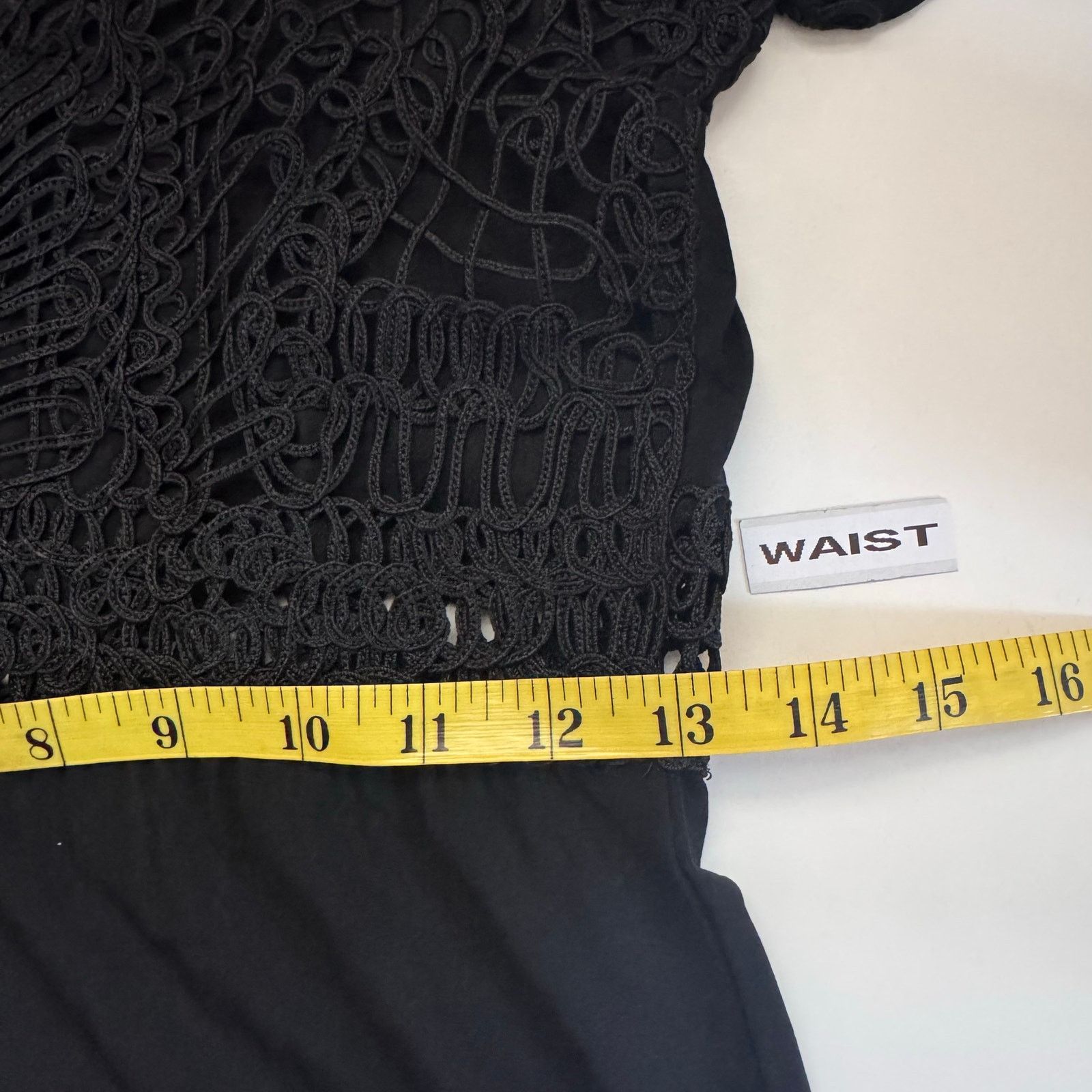 Fendi FENDI Black Jersey Crepe Crochet Dress Made in Italy 38/US Size XS / US 0-2 / IT 36-38 - 9 Thumbnail