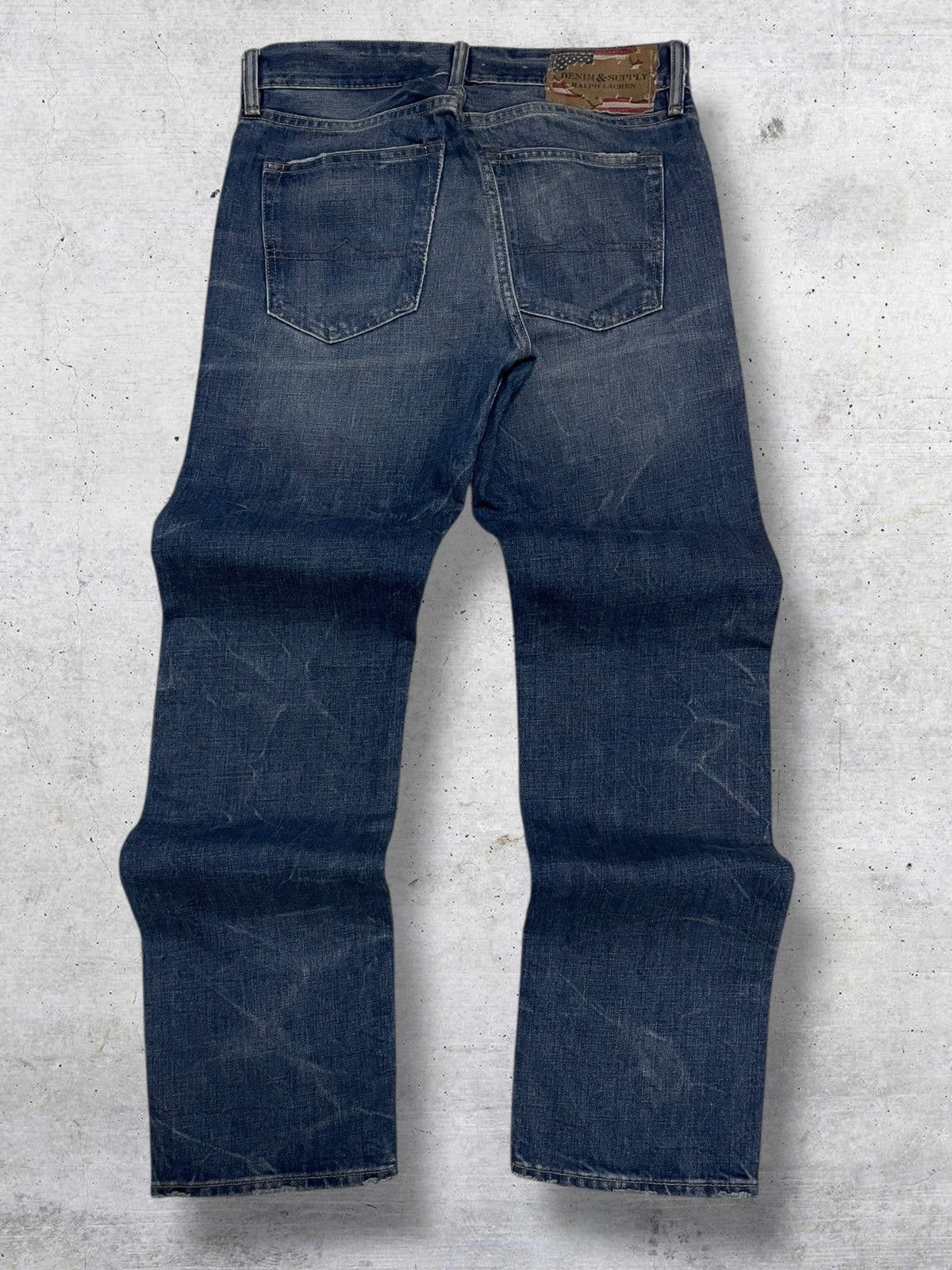 Polo Ralph Lauren VINTAGE RALPH LAURENT OG CLASSIC DISTRESSED REGULAR DENIM Size US 32 / EU 48 - 9 Thumbnail
