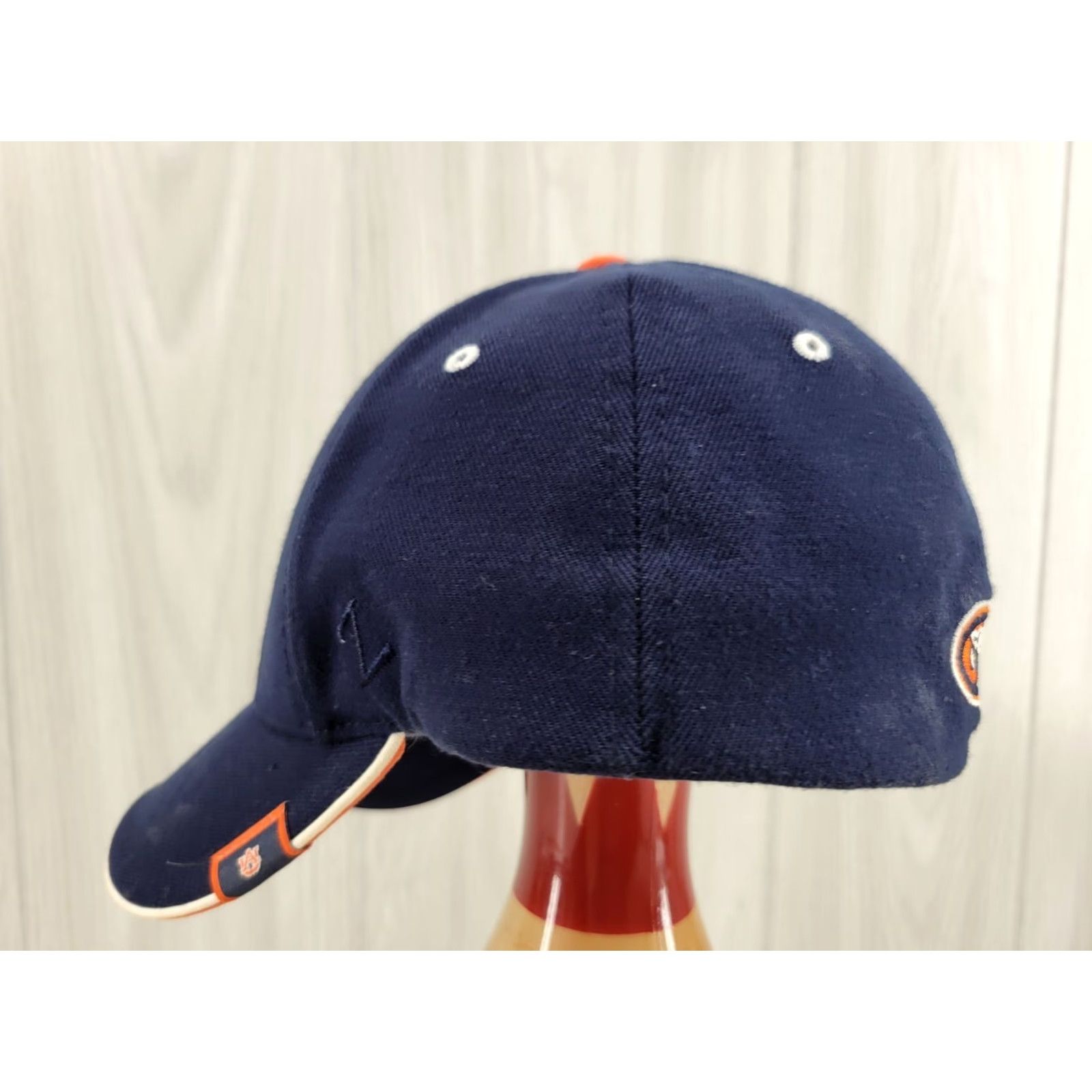 Zephyr Zephyr Hat Fitted M/L Adult Blue Auburn University Tigers NCAA Snapback Logo Embroidered Adjustable Unisex Cap Size ONE SIZE - 7 Thumbnail