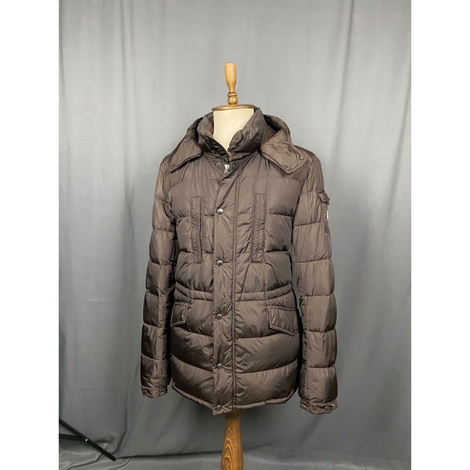 Moncler MINT! Moncler Herbert Giubbotto Men's Brown Down Insulated P Size US XXL / EU 58 / 5 - 2 Thumbnail