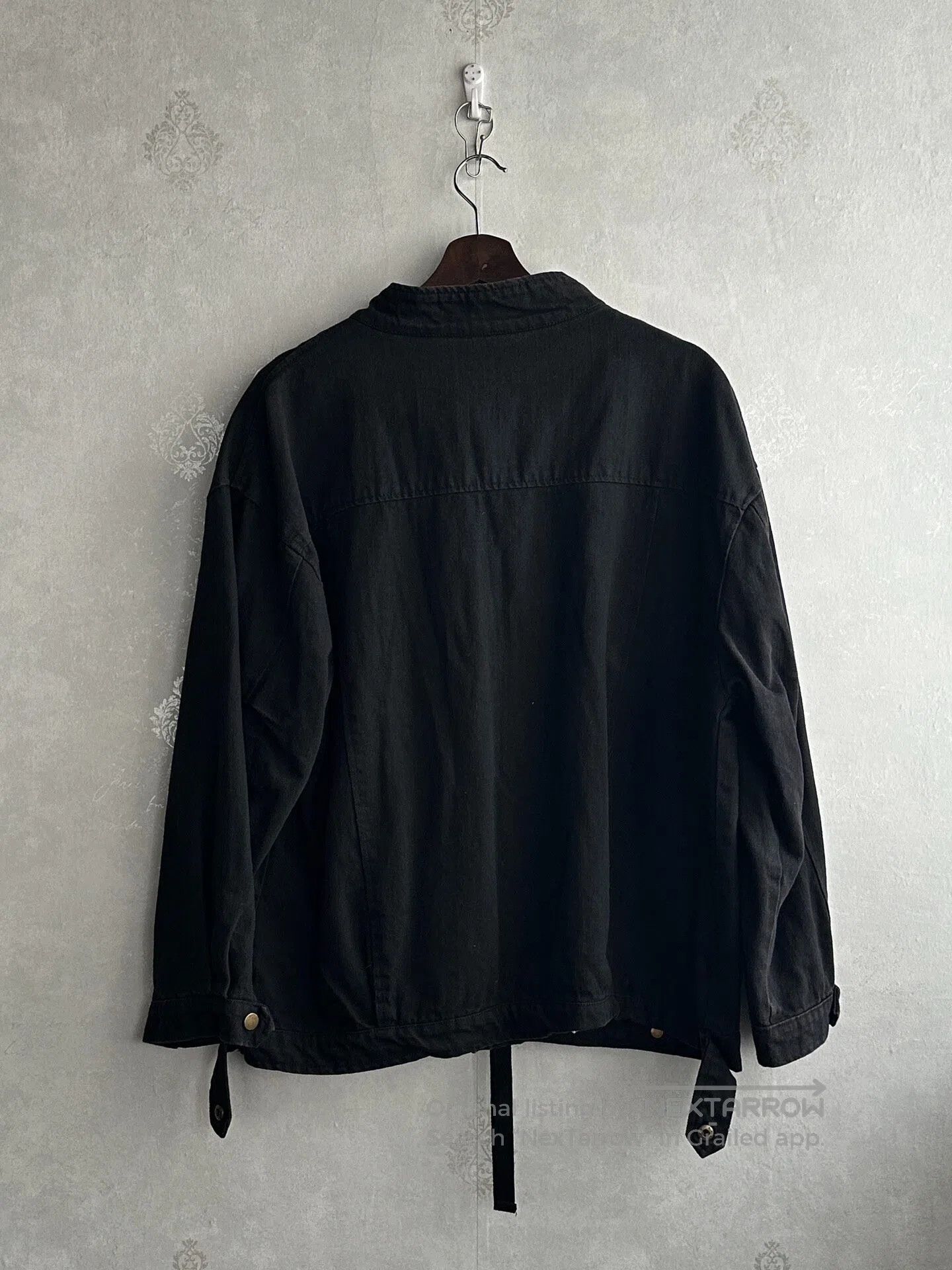 Dirk Bikkembergs Dirk Bikkembergs shaped buckle belt jacket| Size US M / EU 48-50 / 2 - 3 Thumbnail