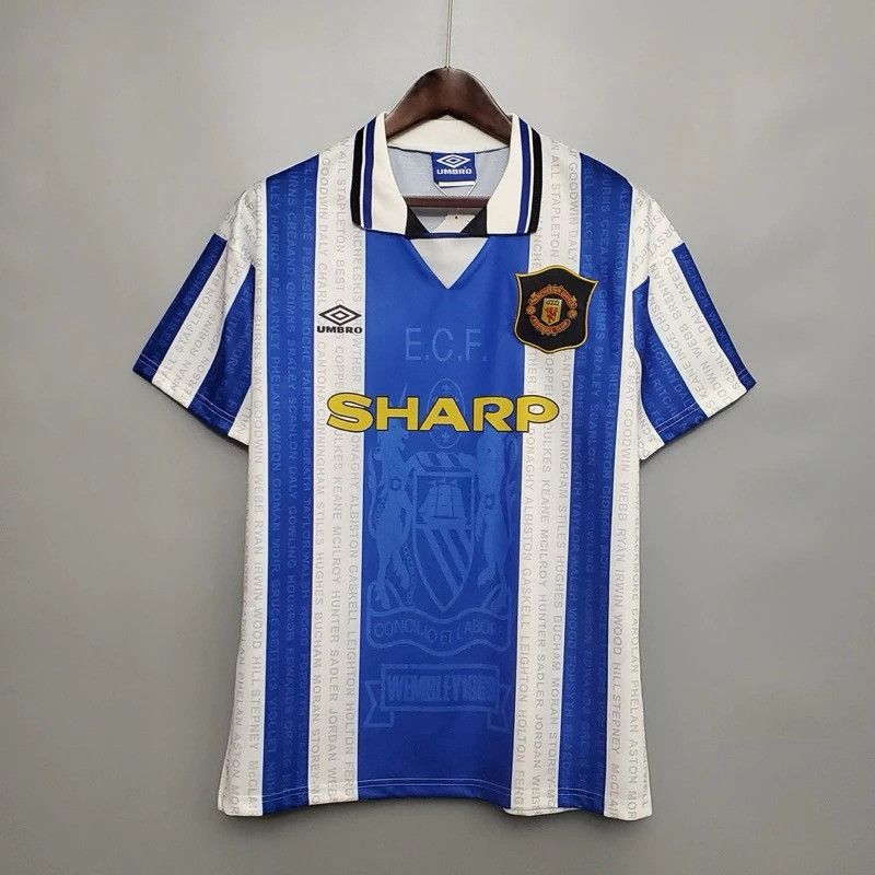 David Beckham Retro Vintage Manchester United Jersey Bootleg / Rare Jersey Size US XL / EU 56 / 4 - 3 Thumbnail