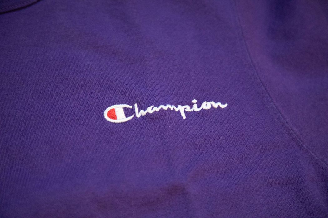 Champion Purple Champion T-shirt | Grailed