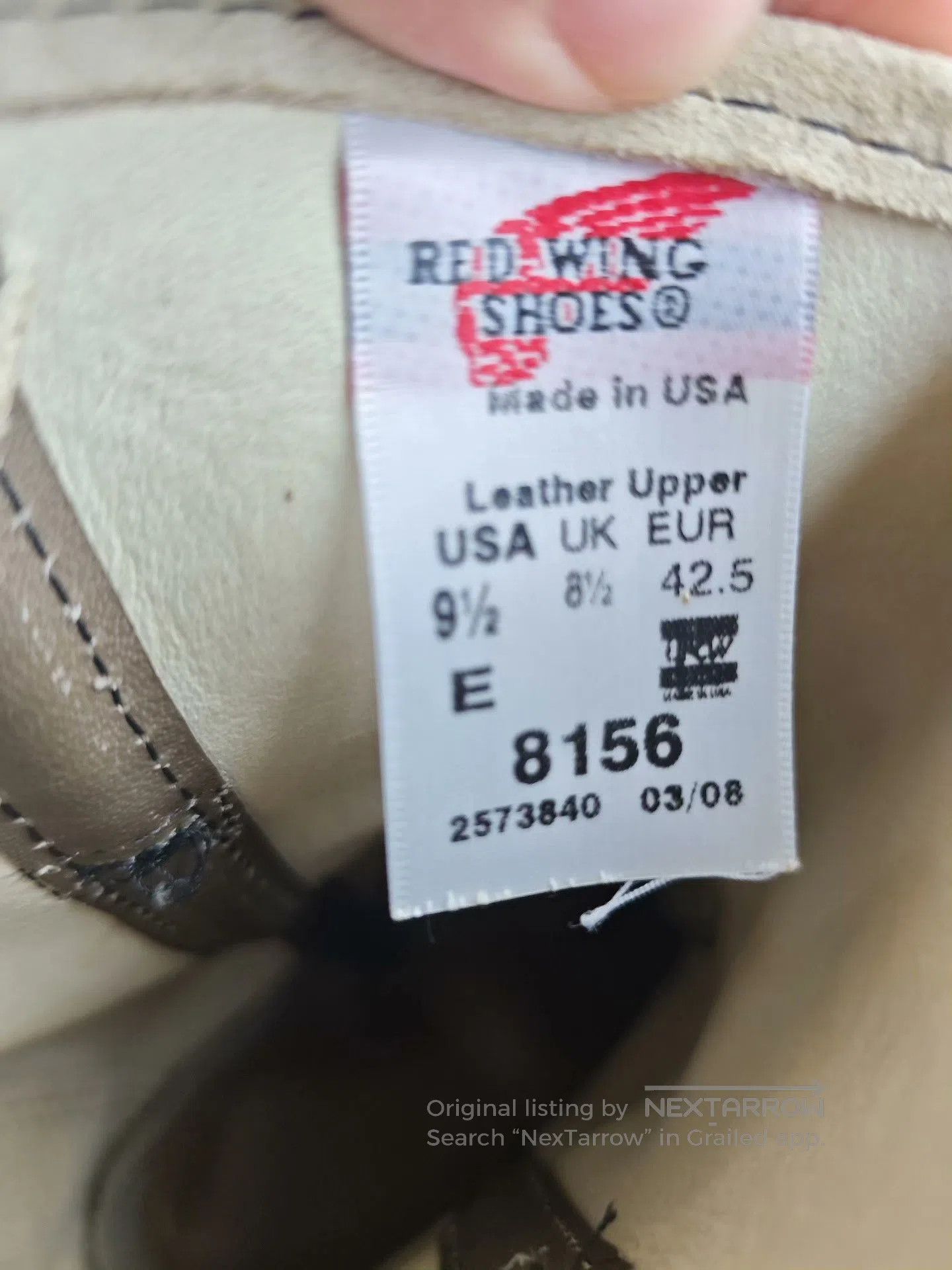 Red Wing Red Wing 8156 Western Boots. Size US 9.5 / EU 42-43 - 8 Thumbnail