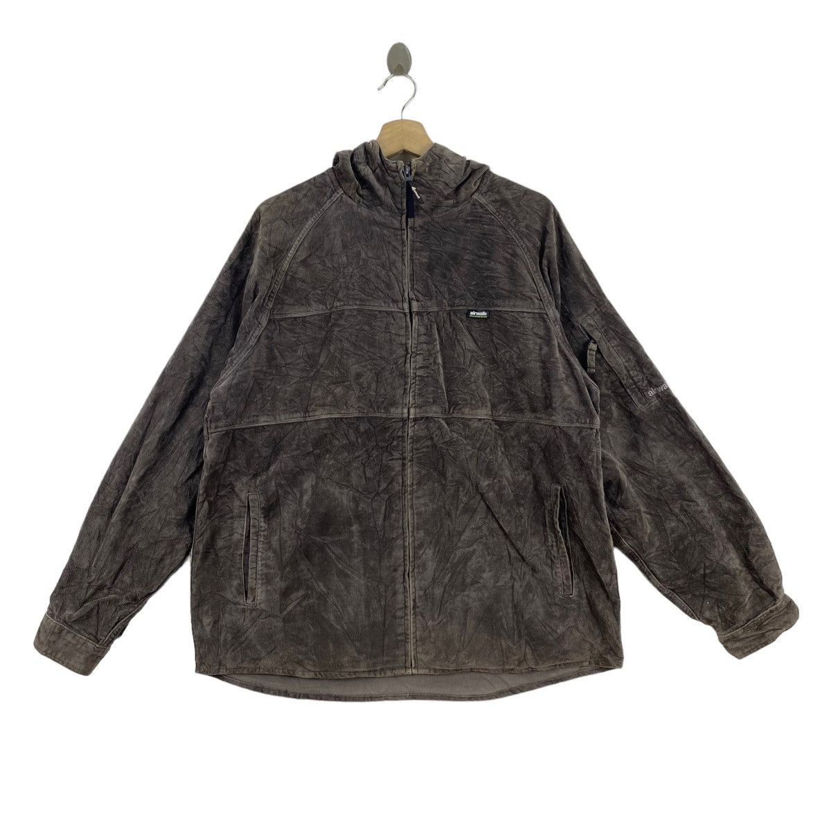 Airwalk × Japanese Brand × Vintage Vintage AIRWALK Skateboard Japanese Brand Grey Windbreaker Size US L / EU 52-54 / 3 - 1 Thumbnail