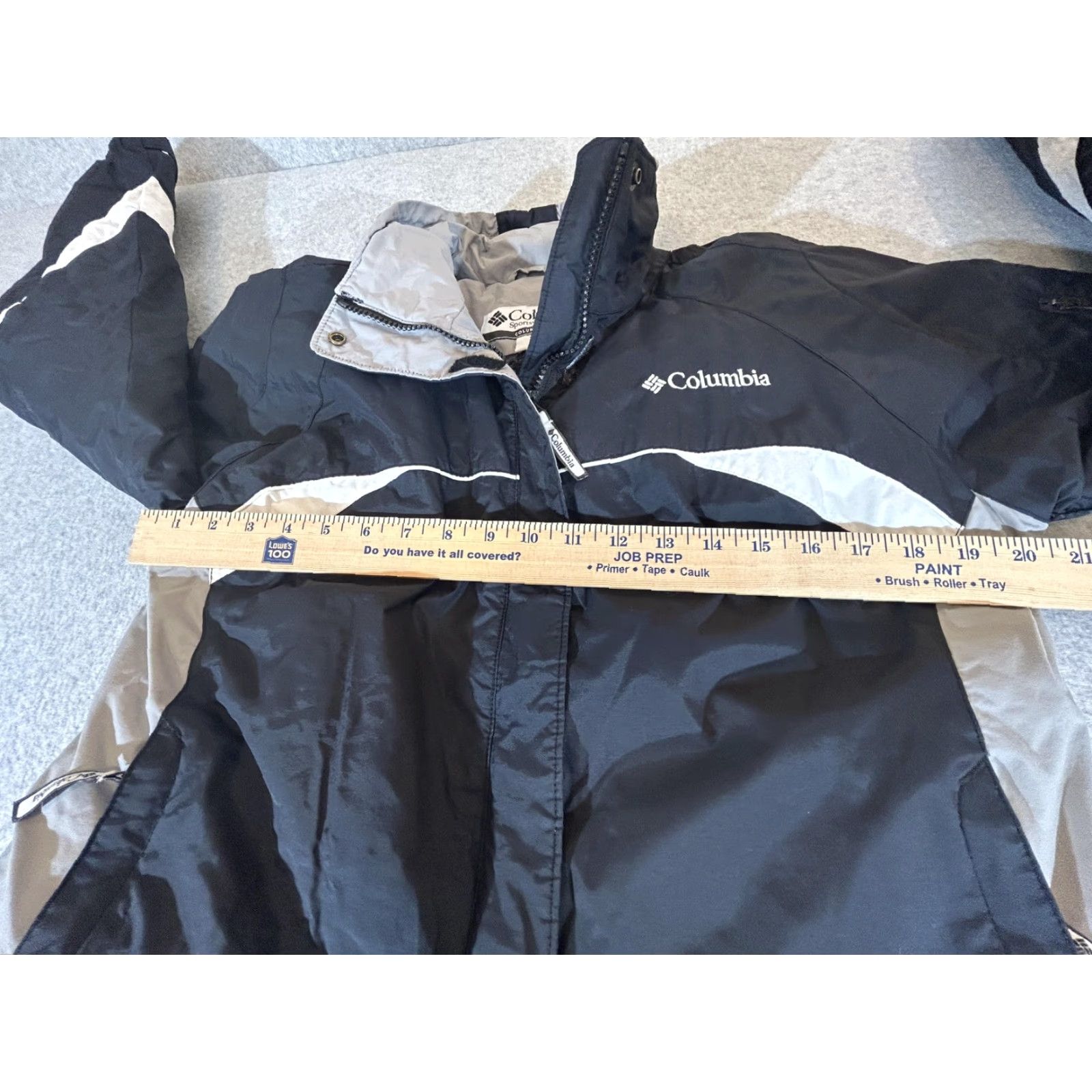 Vintage Columbia Jacket Womens Medium Black Hooded Insulated Lined Parka Winter Snow Ski Size M / US 6-8 / IT 42-44 - 5 Thumbnail