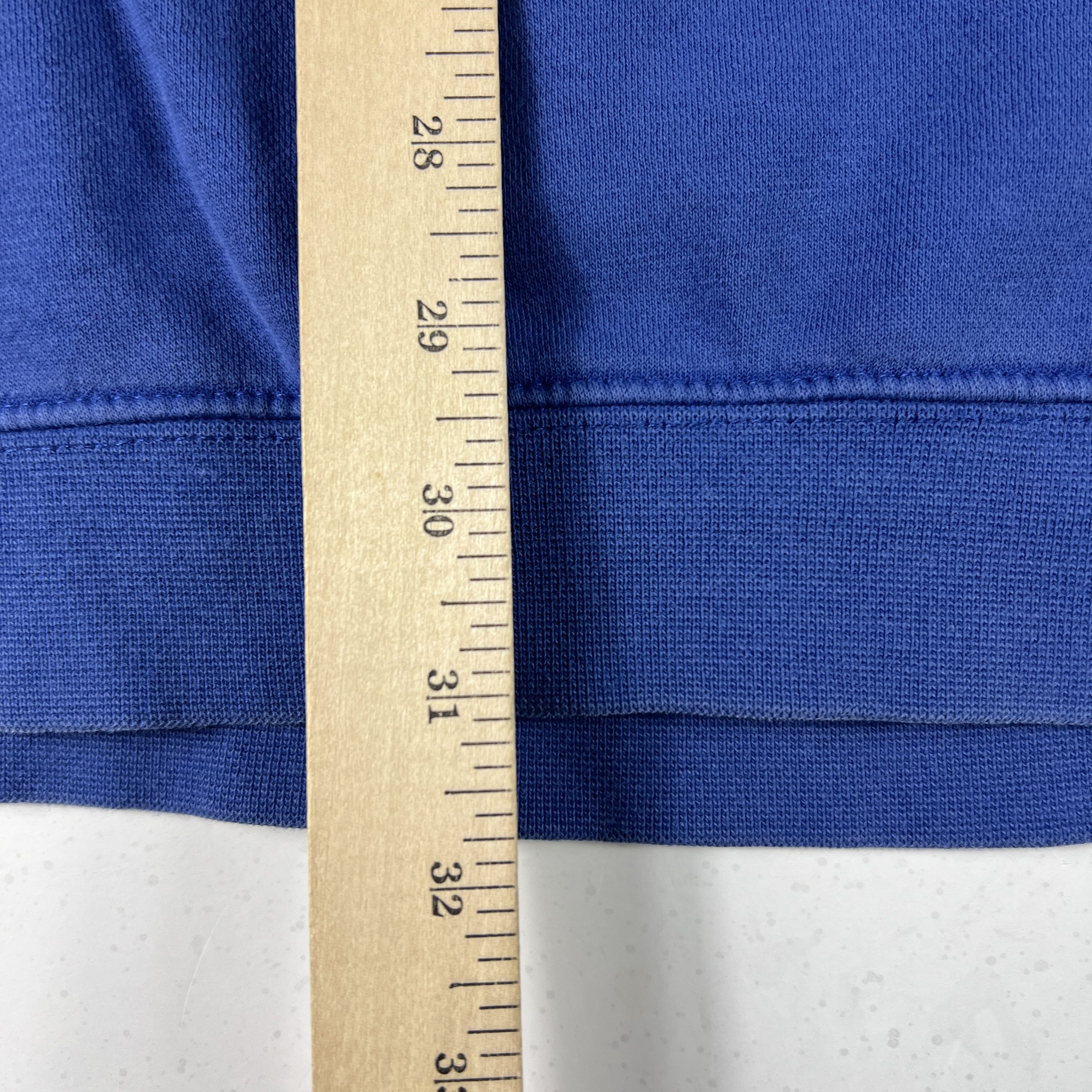 NFL × Reebok Y2K Reebok New York Giants Sweatshirt Blue Thrashed Hoodie Size US XXL / EU 58 / 5 - 14 Thumbnail