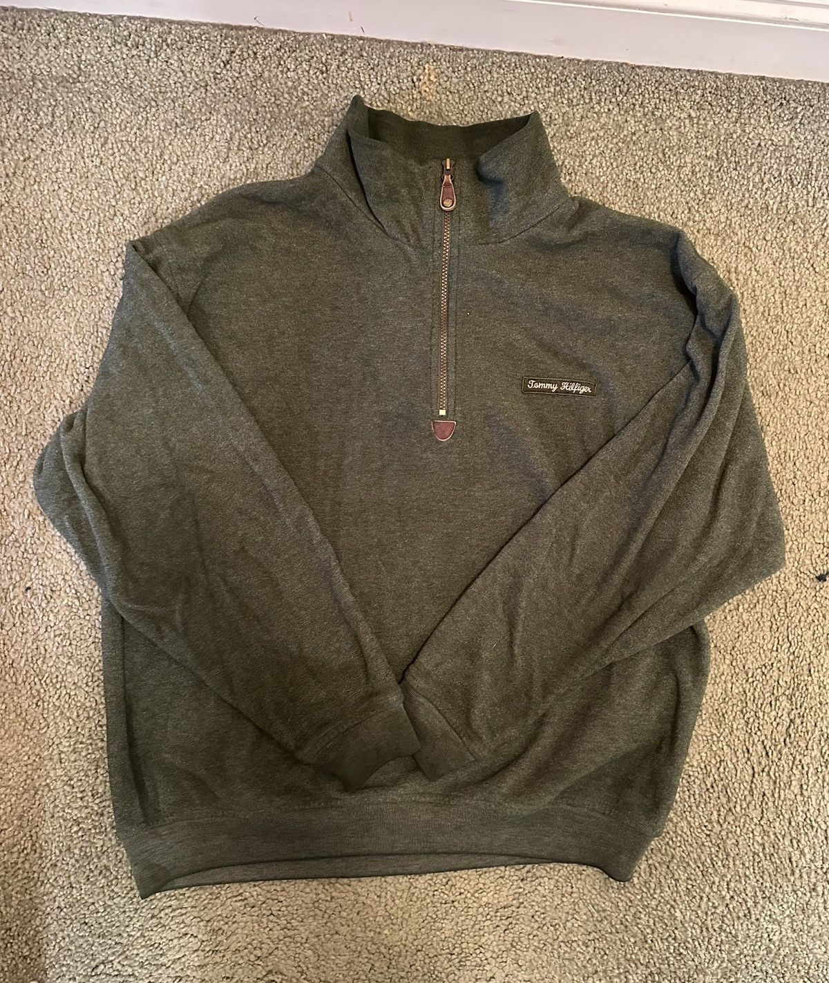 Tommy Hilfiger Vintage Tommy 1/4 zip Size US L / EU 52-54 / 3 - 1 Thumbnail