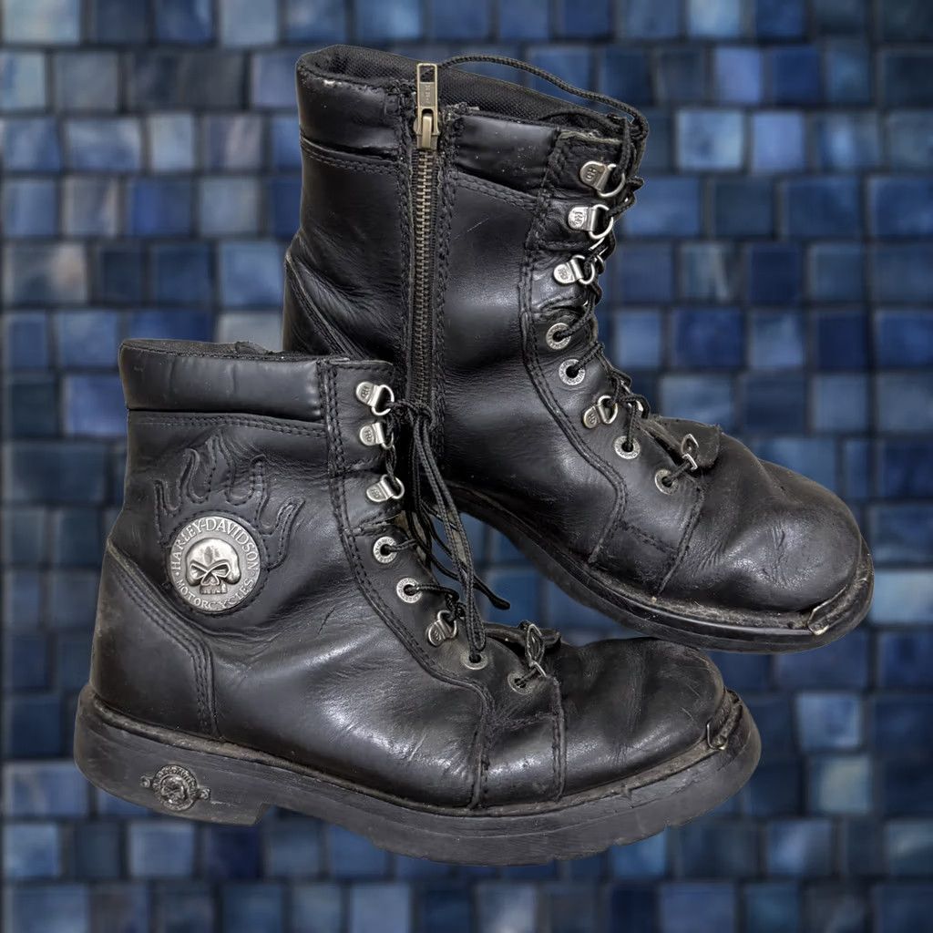 Harley Davidson Vintage 80s Harley Davidson Boots Mens 9EE