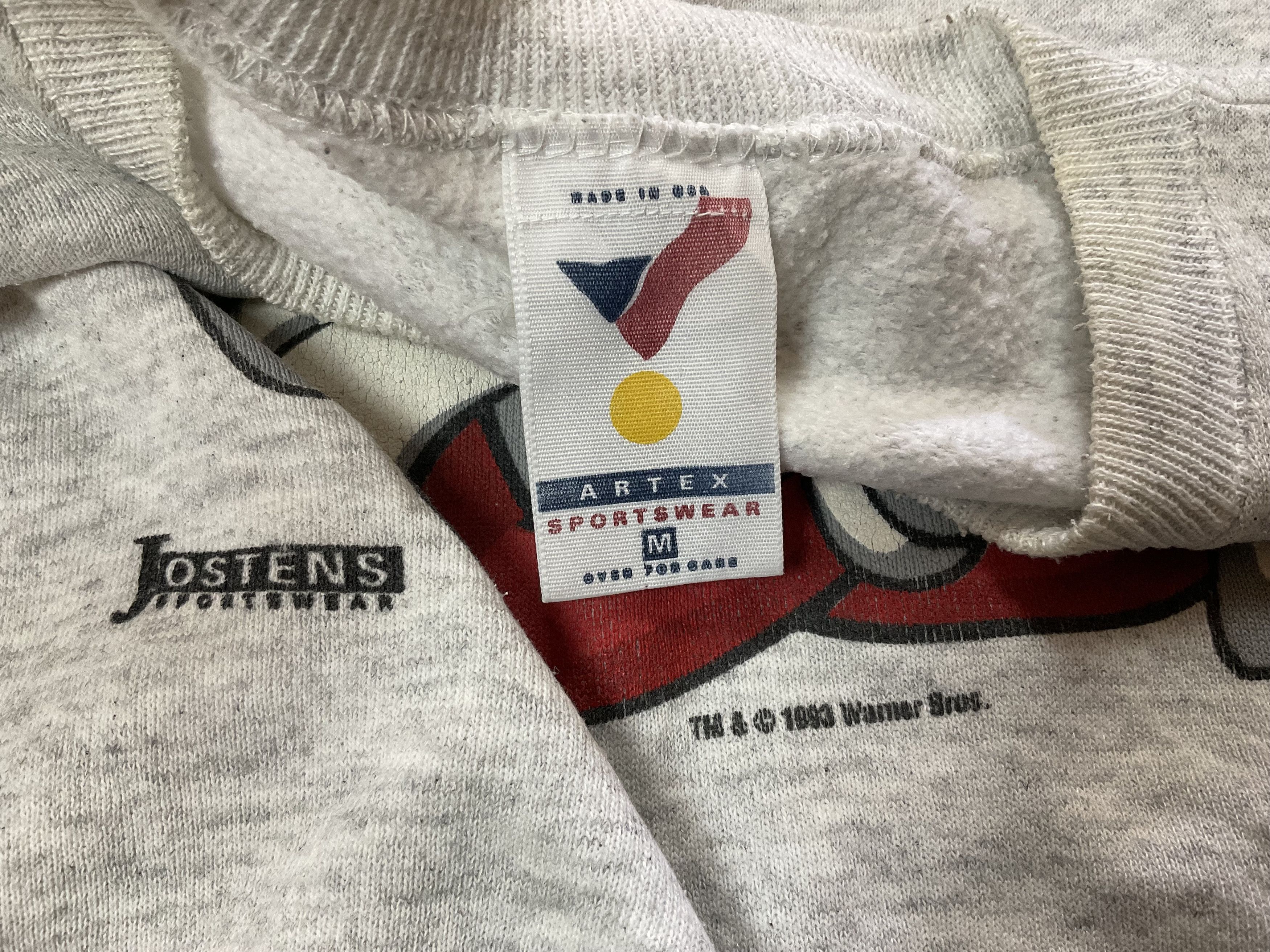 Cartoon Network Vintage 1993 Marvin the Martian Sweatshirt Looney Tunes Sz M Size US M / EU 48-50 / 2 - 4 Thumbnail