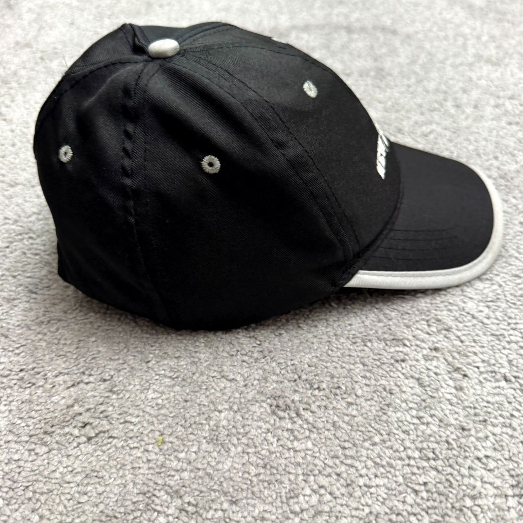 Vintage Prokiwi New Zealand Silver Fern Flag Snapback Hat Cap Unises OSFA Black Cotton Size ONE SIZE - 6 Thumbnail