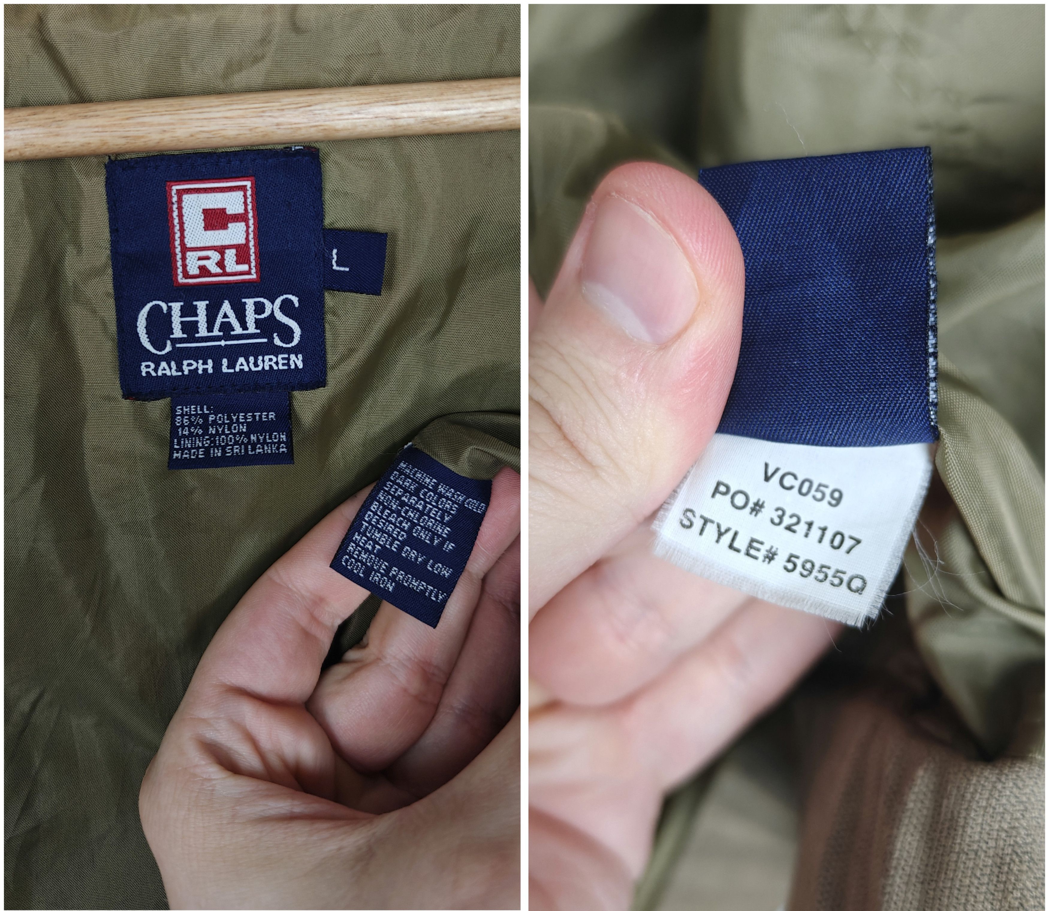Chaps Ralph Lauren Chaps Ralph Lauren Zip Jacket Brown size L Size US L / EU 52-54 / 3 - 10 Thumbnail