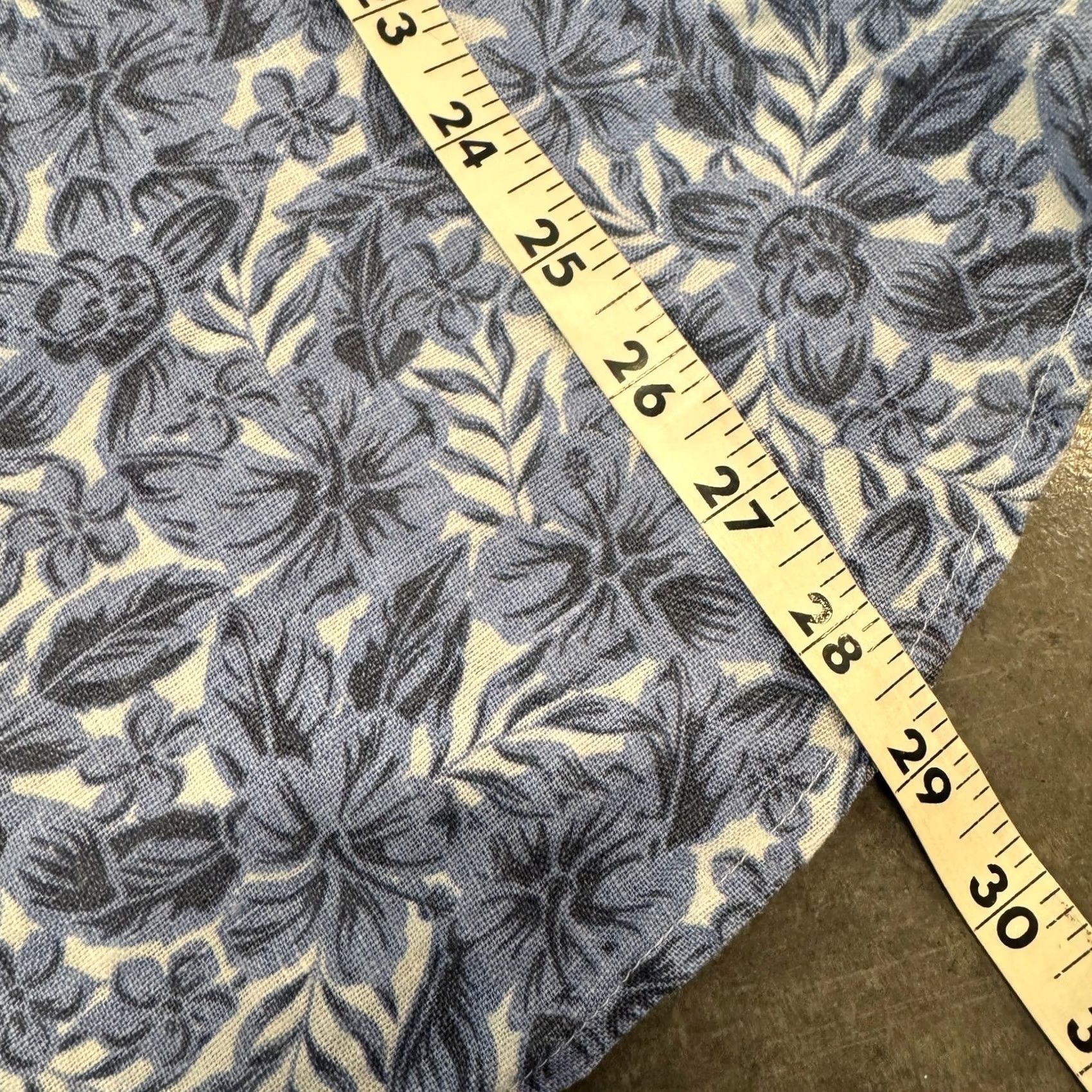 Vintage VINTAGE Y2K Carribean Joe 100% Linen Floral Tropical Button Up Casual Shirt XXL Blue Mens Size US XXL / EU 58 / 5 - 4 Thumbnail