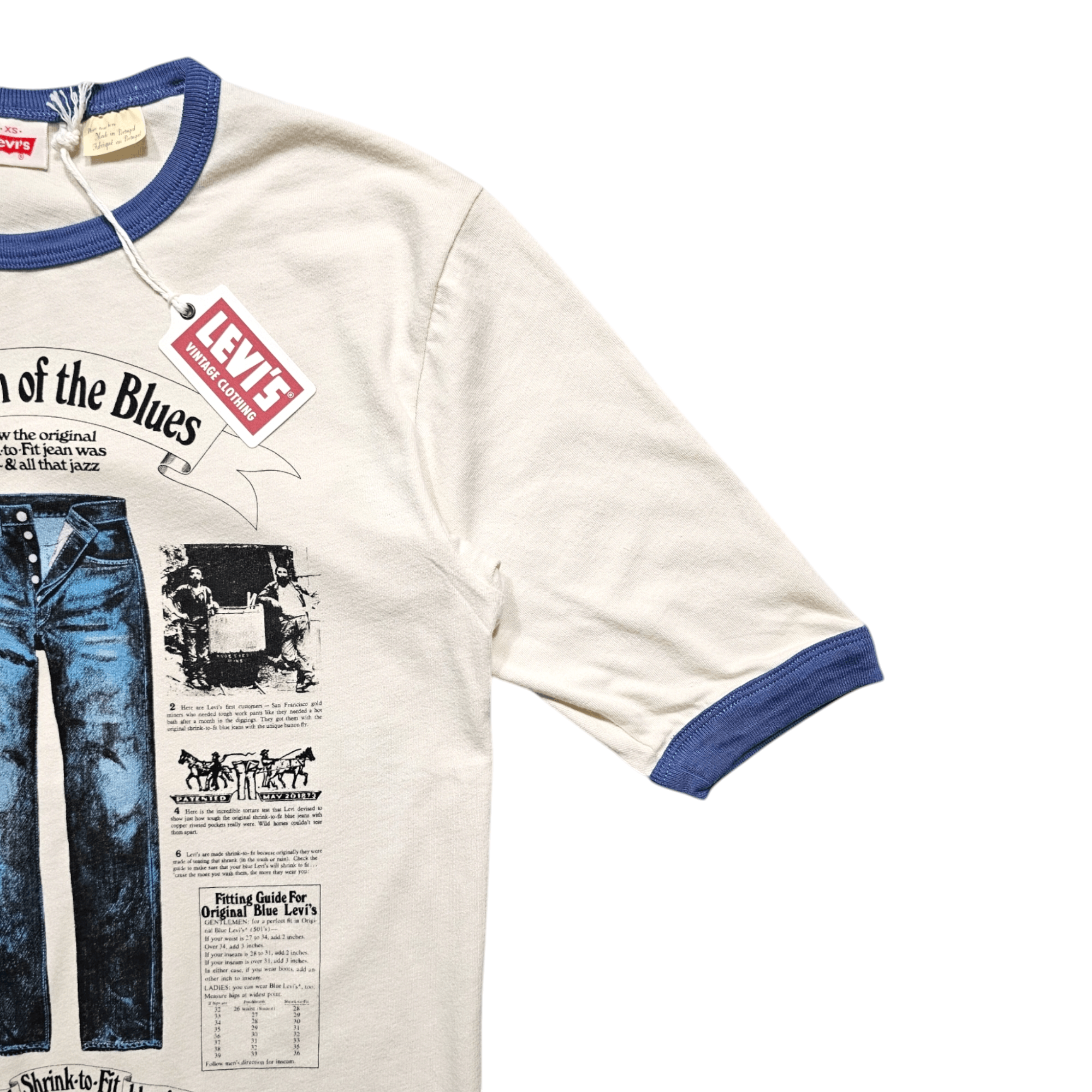 Levi's Vintage Clothing NWT LVC Levi's Vintage Clothing 1970s Ringer Tee XS SS23 Size US XS / EU 42 / 0 - 2 Thumbnail