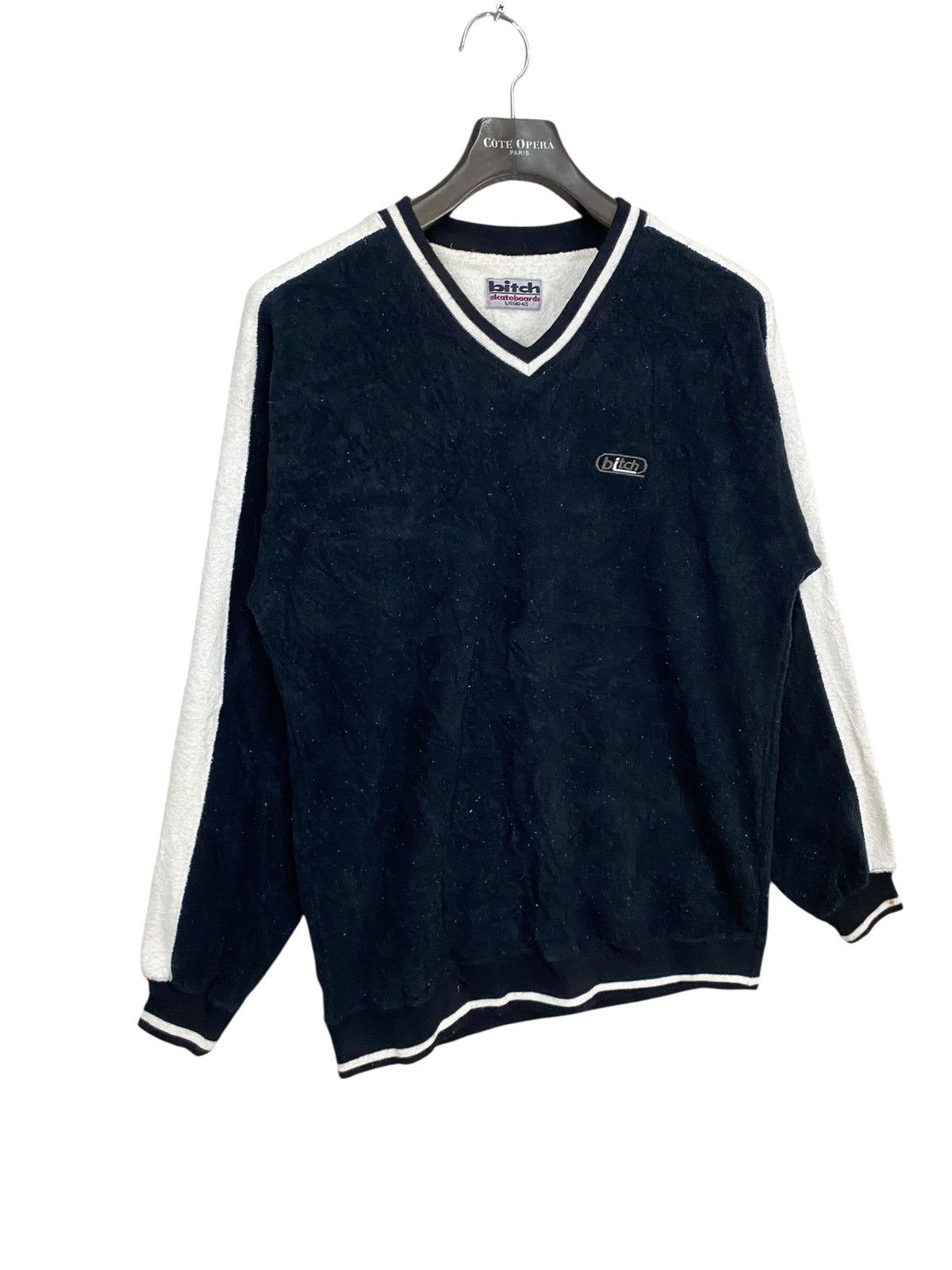 Shorty's Skateboards Vintage bitch skateboard fleece sweater pullover size L Size US L / EU 52-54 / 3 - 3 Thumbnail