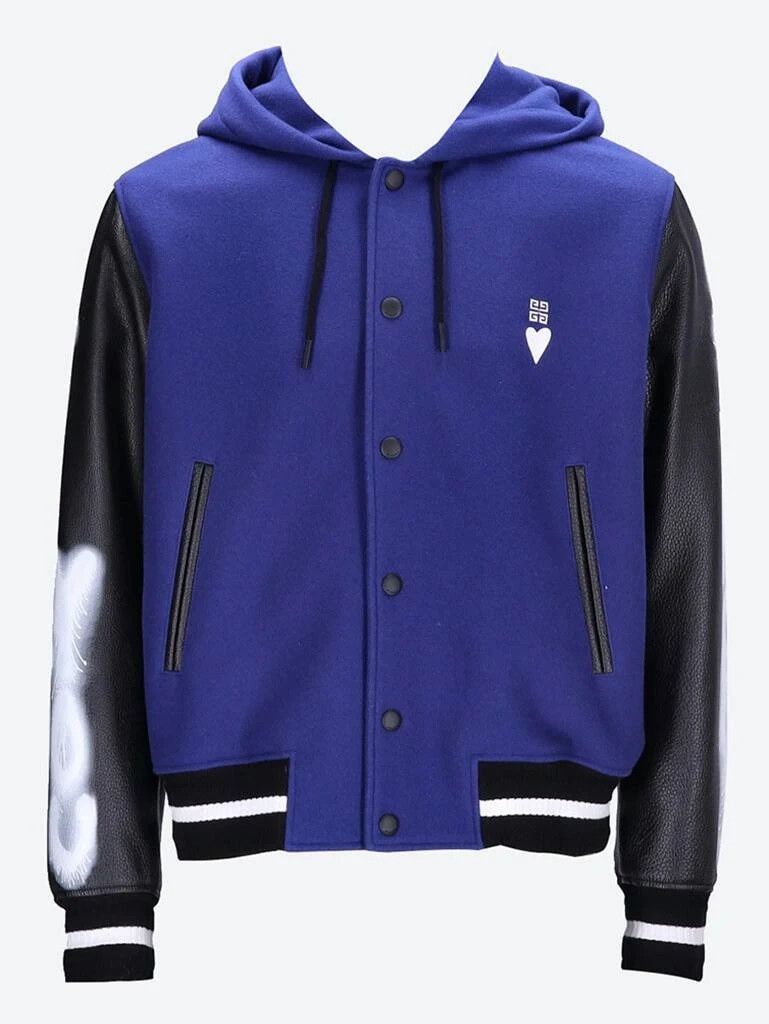 image of Givenchy O1Srvl11E0524 Varsity Jackets In Multicolor, Men's (Size XL)