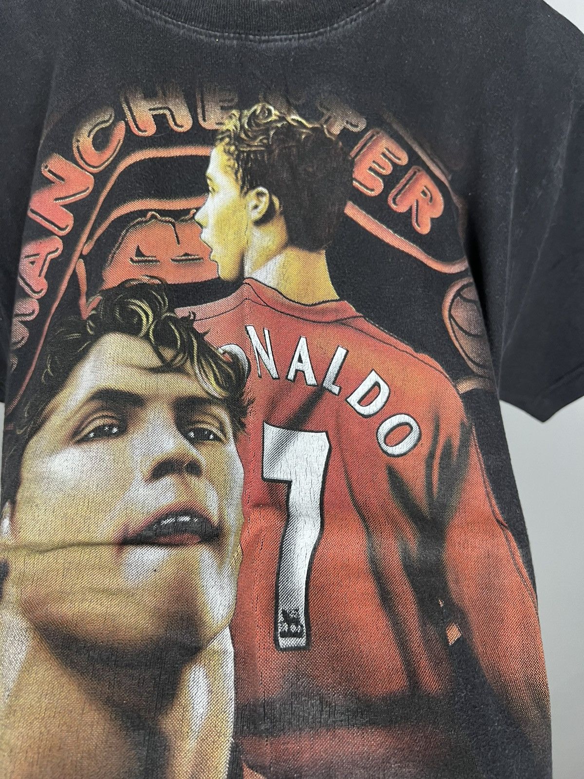 Vintage Vintage Manchester United Cristiano Ronaldo Graphic Tee Size US M / EU 48-50 / 2 - 6 Thumbnail