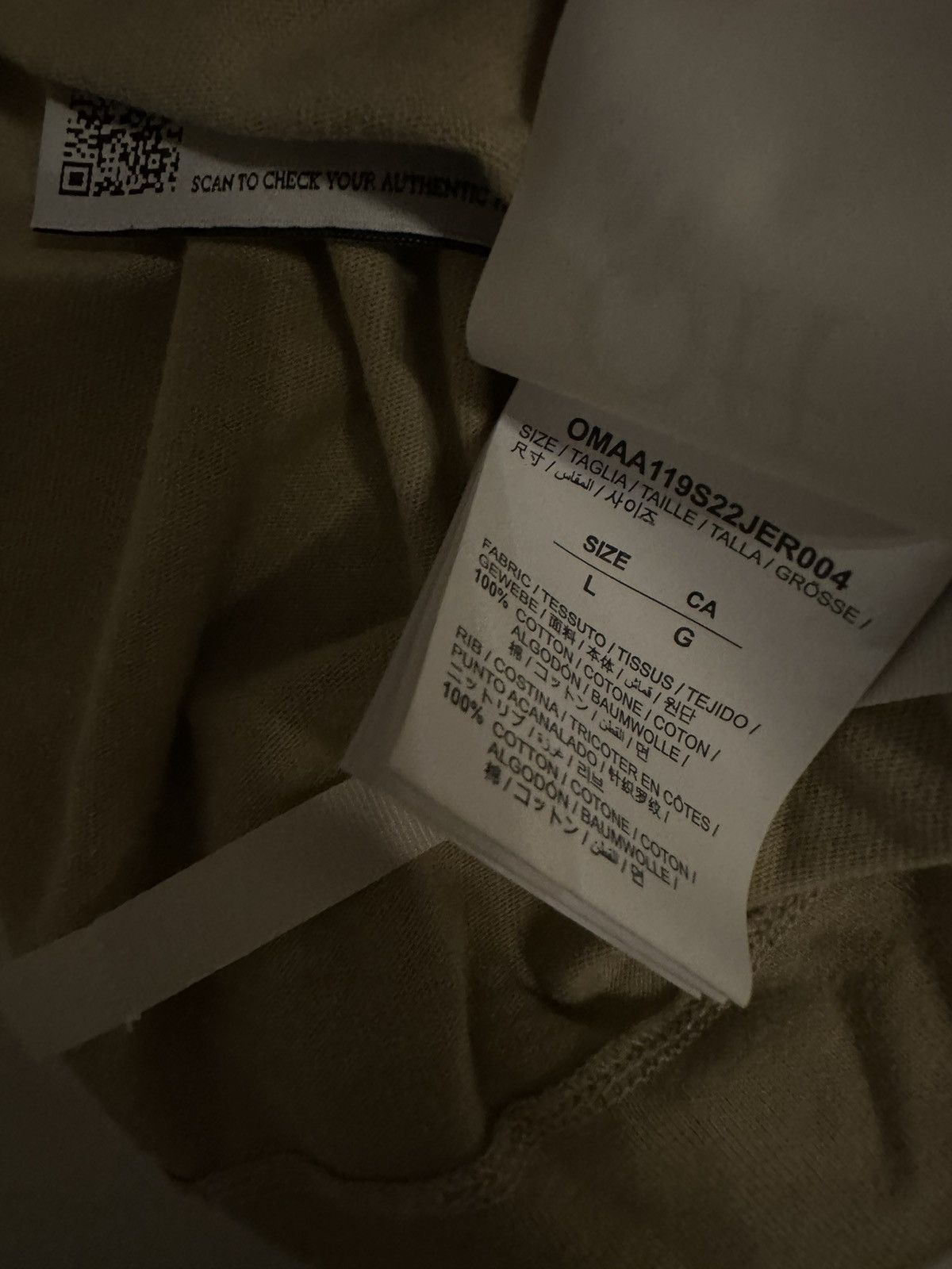 Off-White Off White Caravaggio Crowning T-Shirt L Size US L / EU 52-54 / 3 - 8 Thumbnail