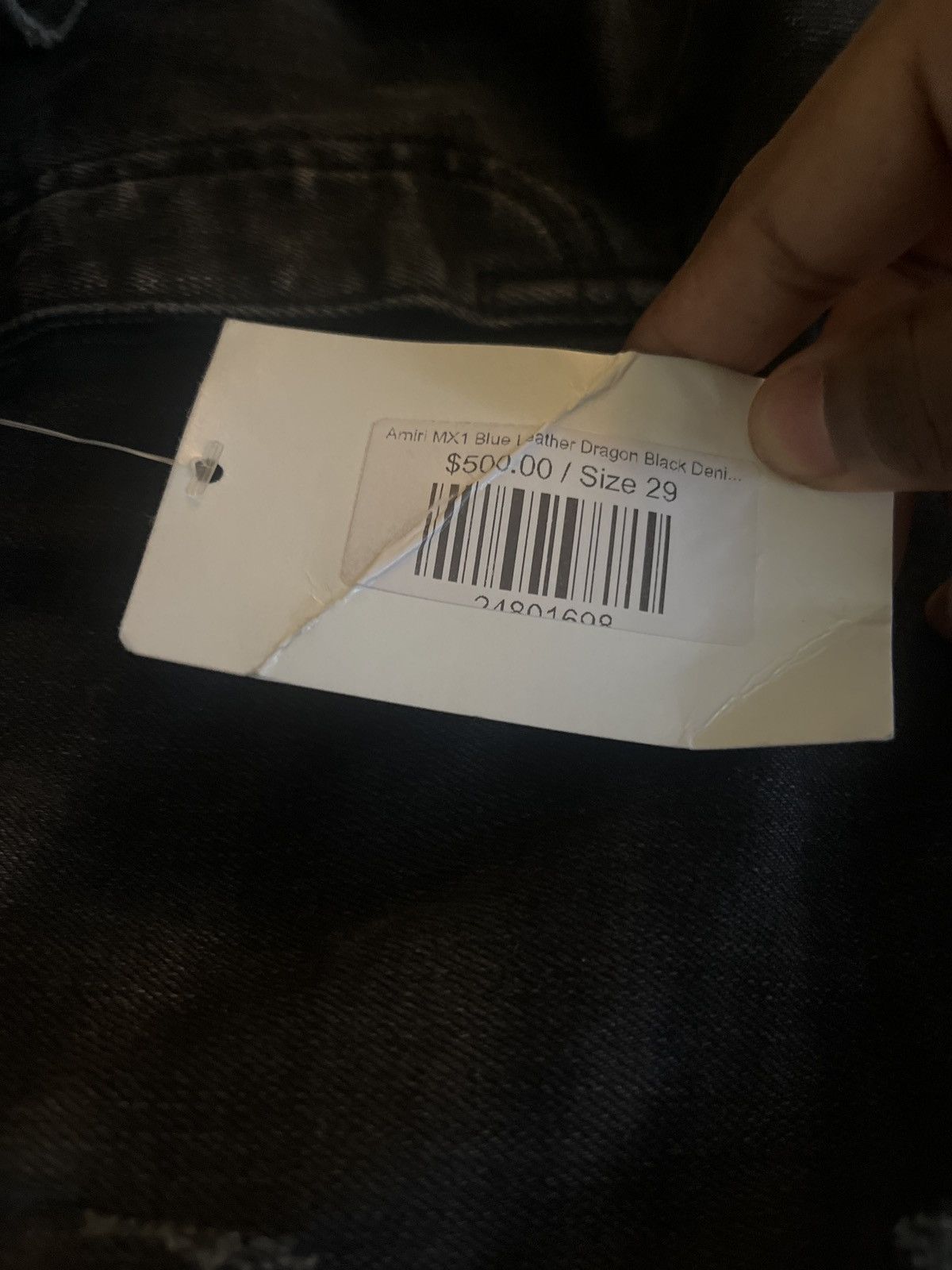 Amiri Amiri jeans mx1 blue dragon Size US 29 - 13 Thumbnail