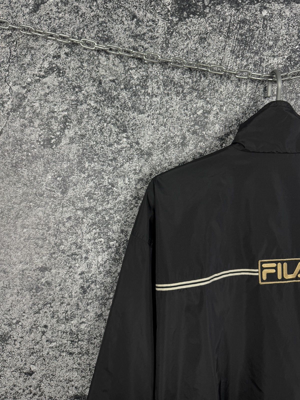 Fila Fila Vintage Nylon Jacket Windbreaker Streetwear Size L Size US L / EU 52-54 / 3 - 11 Thumbnail