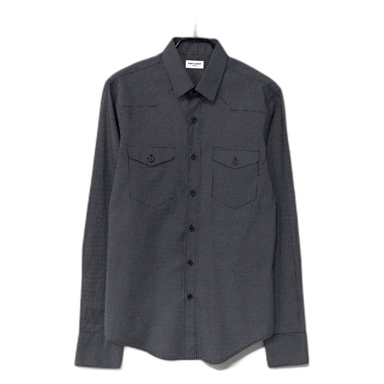Other Saint Laurent Paris Polka Dot Long Sleeve Shirt-2507 Size US M / EU 48-50 / 2 - 1 Thumbnail