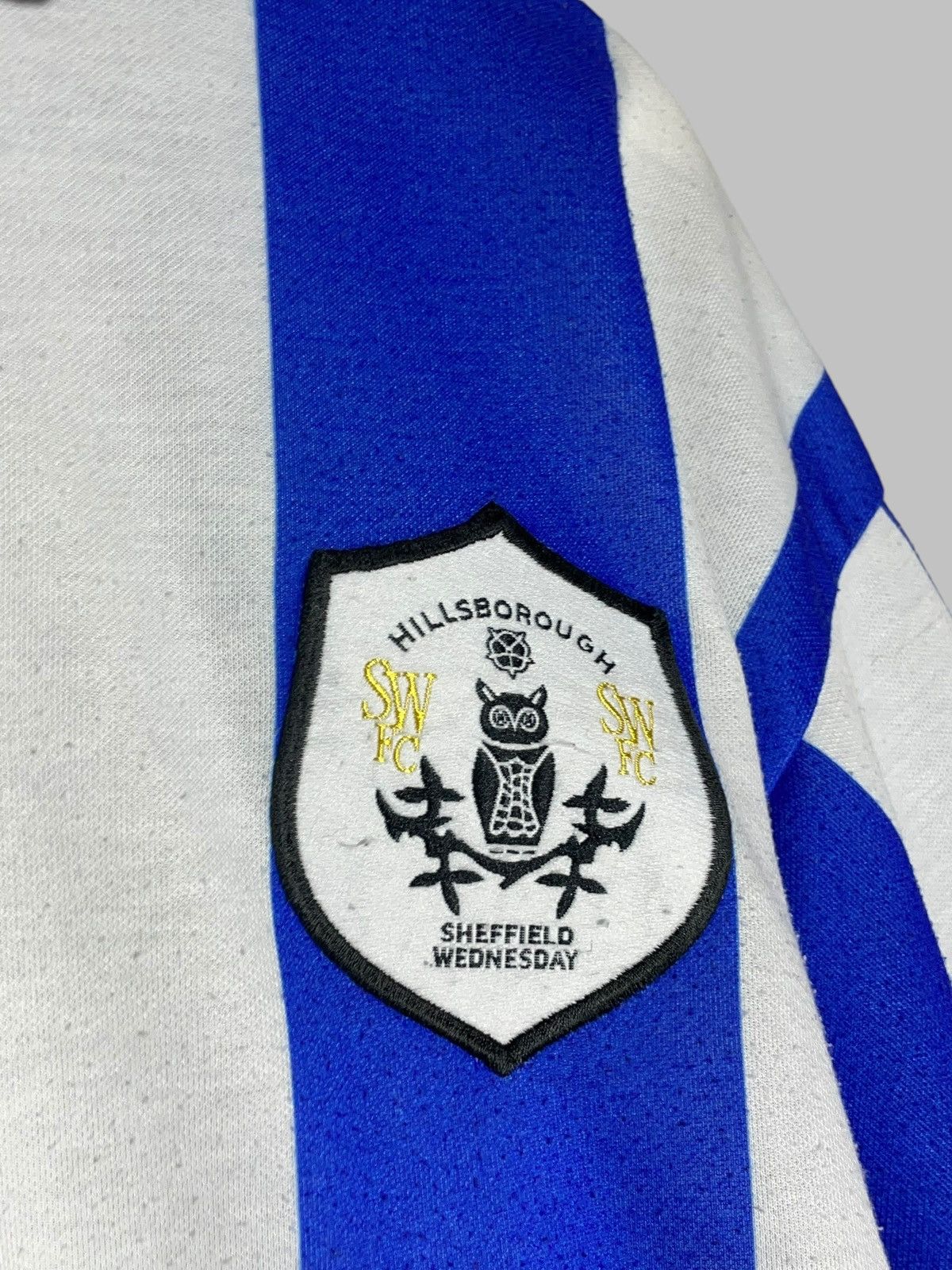 Puma × Vintage Sheffield Wednesday Puma 1997/98 Vintage Home Football Shirt Size US L / EU 52-54 / 3 - 5 Thumbnail