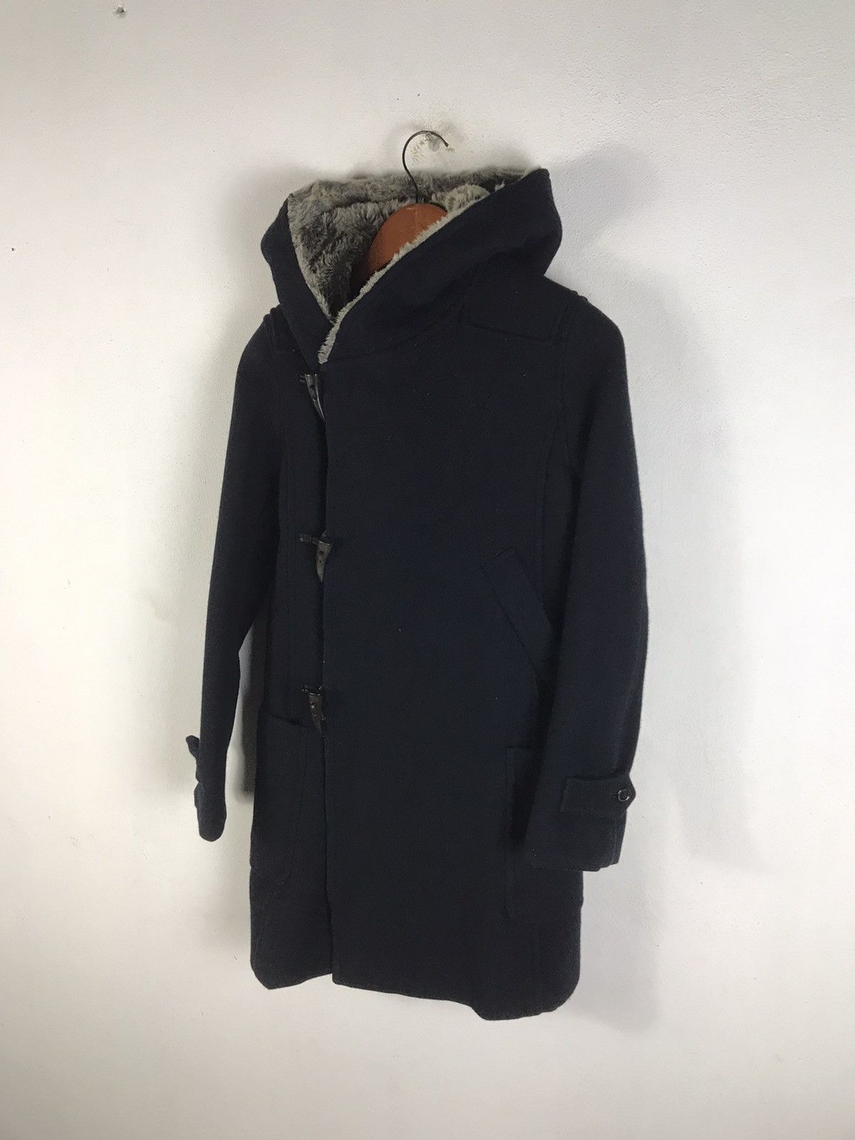 Issey Miyake Sunaokuwahara Archive Asymmetric Faux Fur Duffle Coat Size US S / EU 44-46 / 1 - 3 Thumbnail