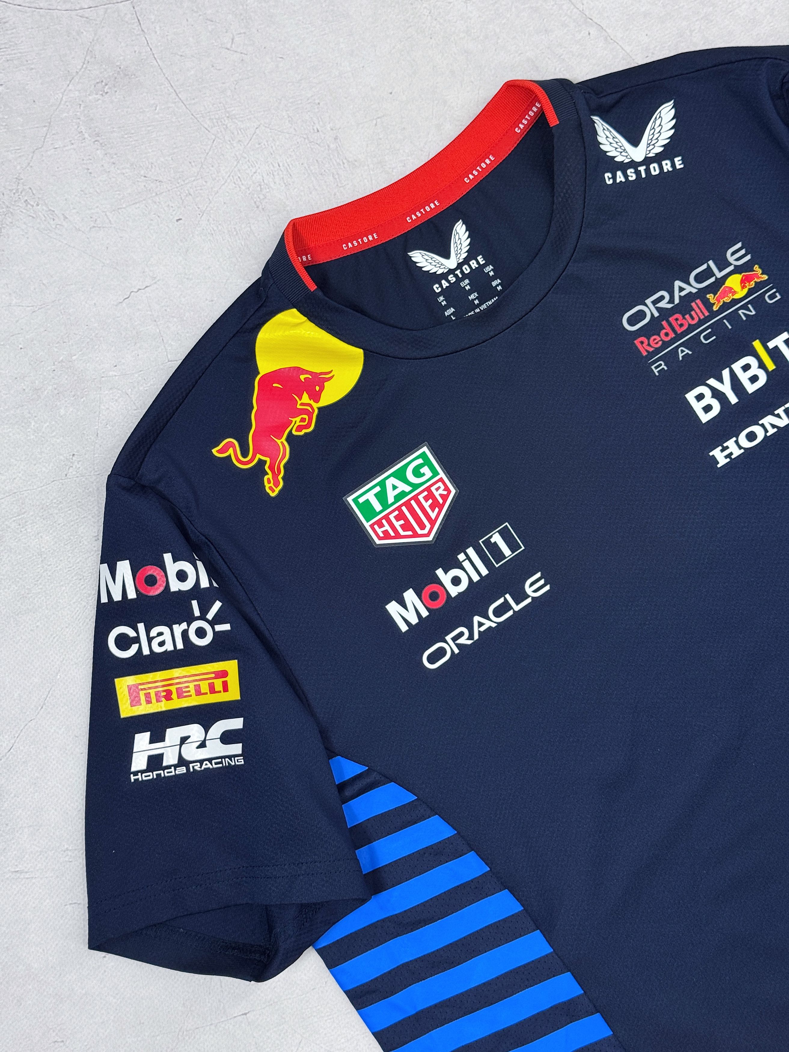 Castore 2024 Oracle Red Bull Racing Formula1 Team T-Shirt by Castore Size US M / EU 48-50 / 2 - 6 Thumbnail