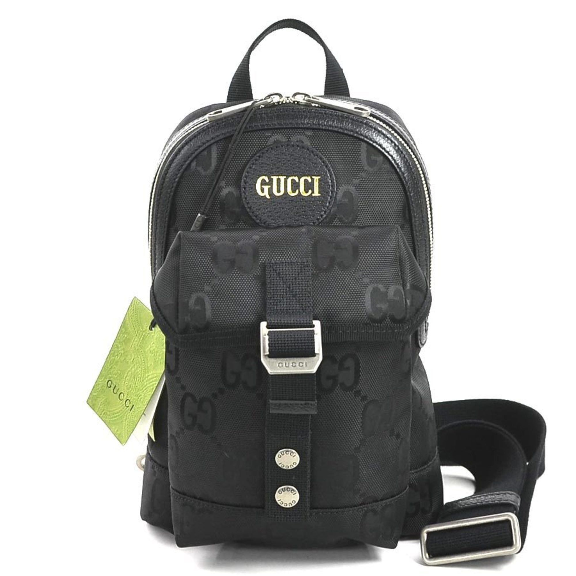 Gucci GUCCI Body Bag Off the Grid Nylon Canvas Black Men's 658631 90010n Size ONE SIZE - 1 Thumbnail