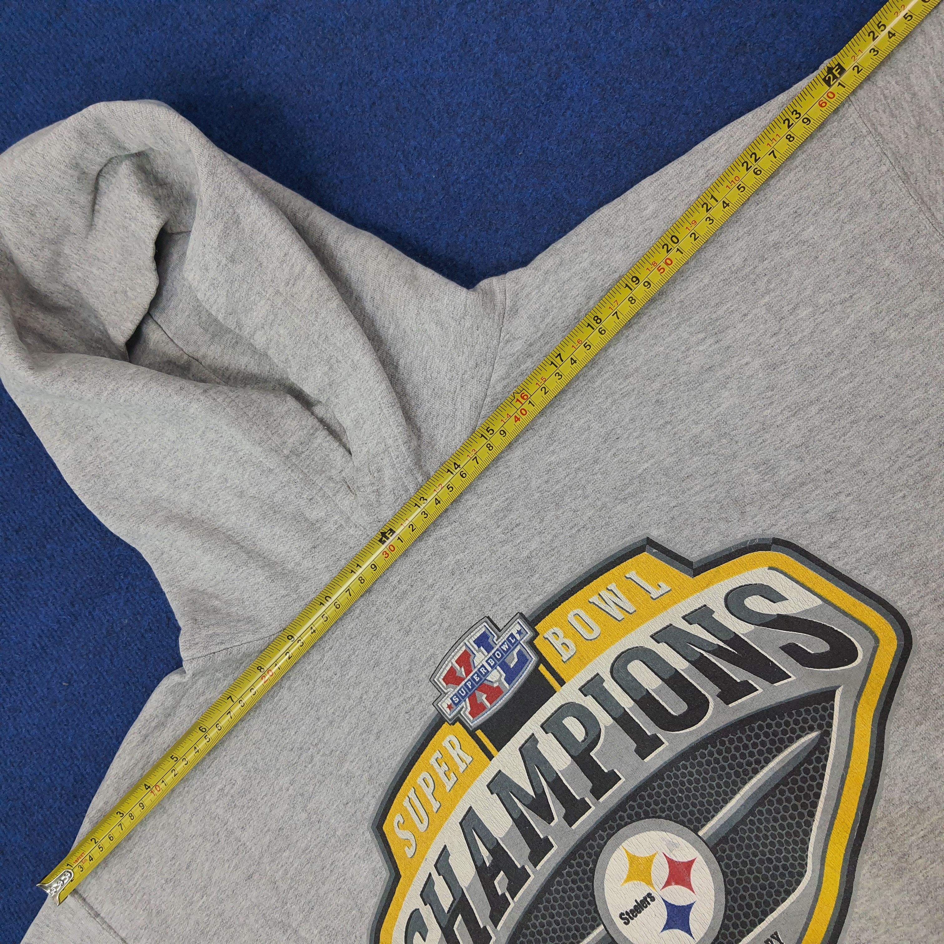 Reebok Vintage Reebok Steelers Super Bowl Champions Hoodie C262N25 Size US L / EU 52-54 / 3 - 8 Thumbnail