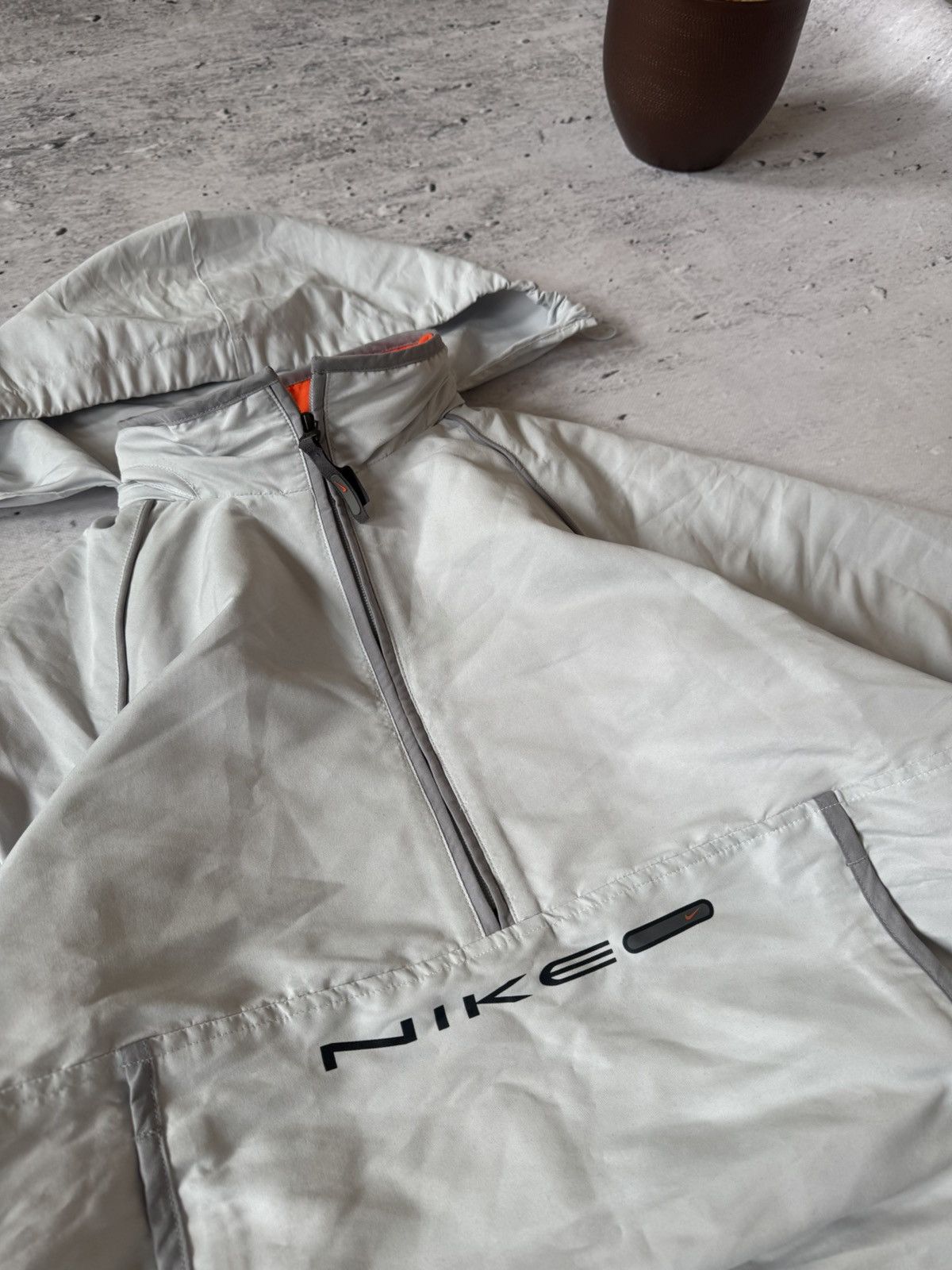 Nike × Vintage NIKE VINTAGE BASIC LOGO OVERSIZE BAGGY LIGHT JACKET Size US L / EU 52-54 / 3 - 3 Thumbnail