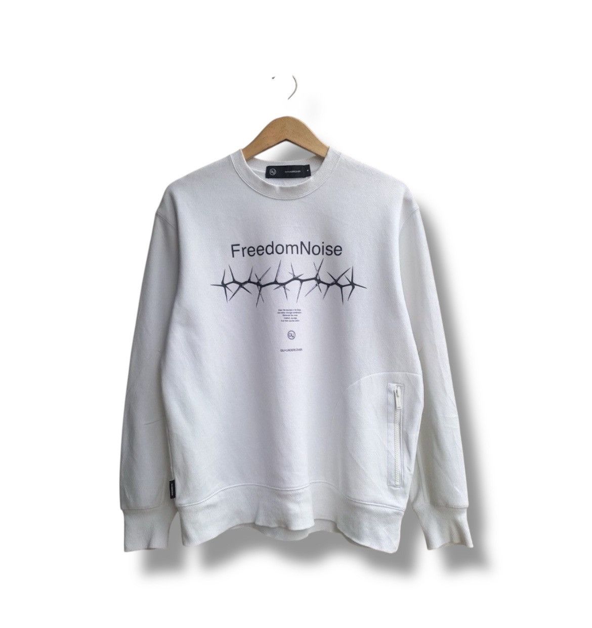 GU × Jun Takahashi × Undercover Undercover X Gu “Freedom Noise Sweatshirt Size US M / EU 48-50 / 2 - 1 Thumbnail