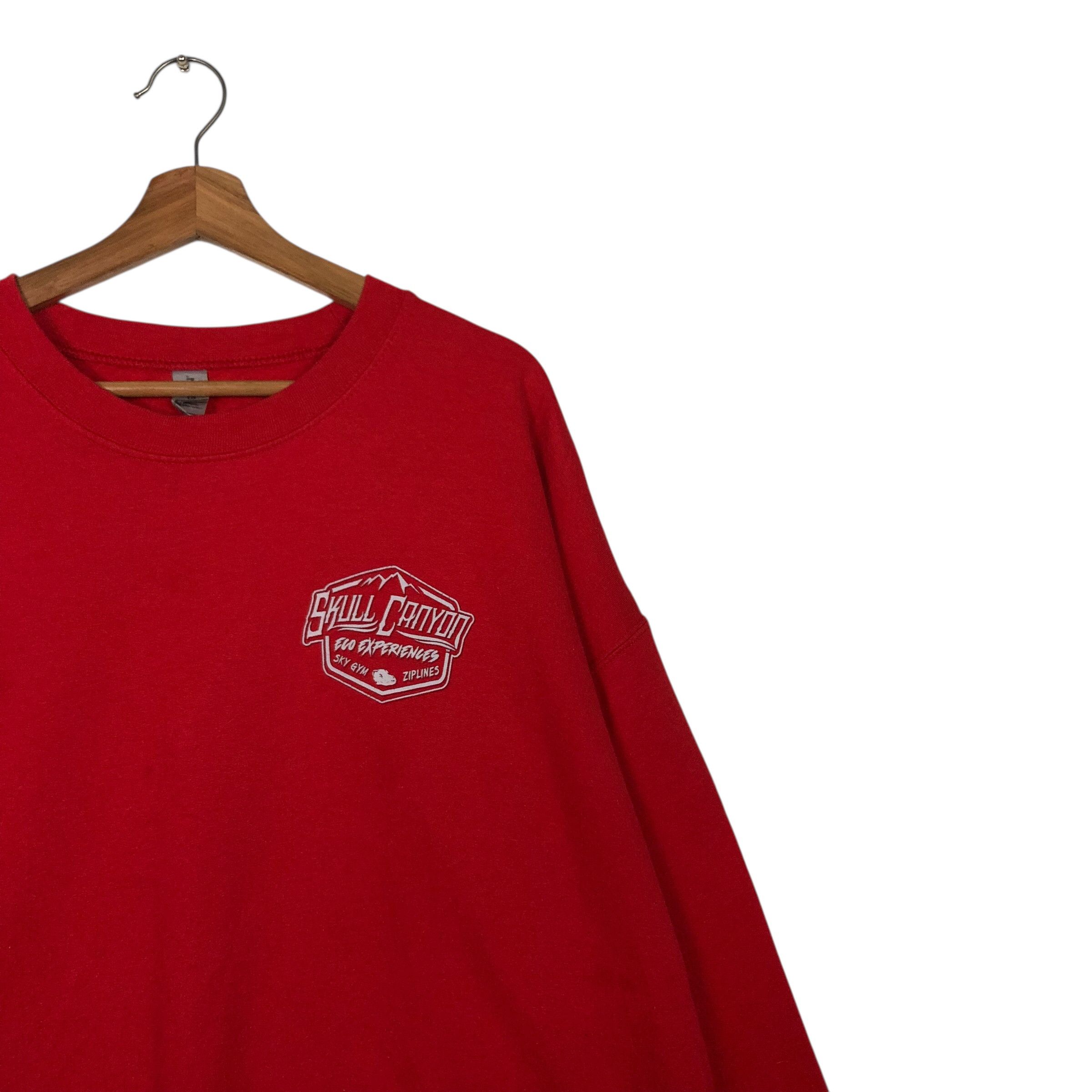 Japanese Brand 📌Vintage Sweatshirt Skull Canyon Gym Big Logo Size US XXL / EU 58 / 5 - 7 Thumbnail