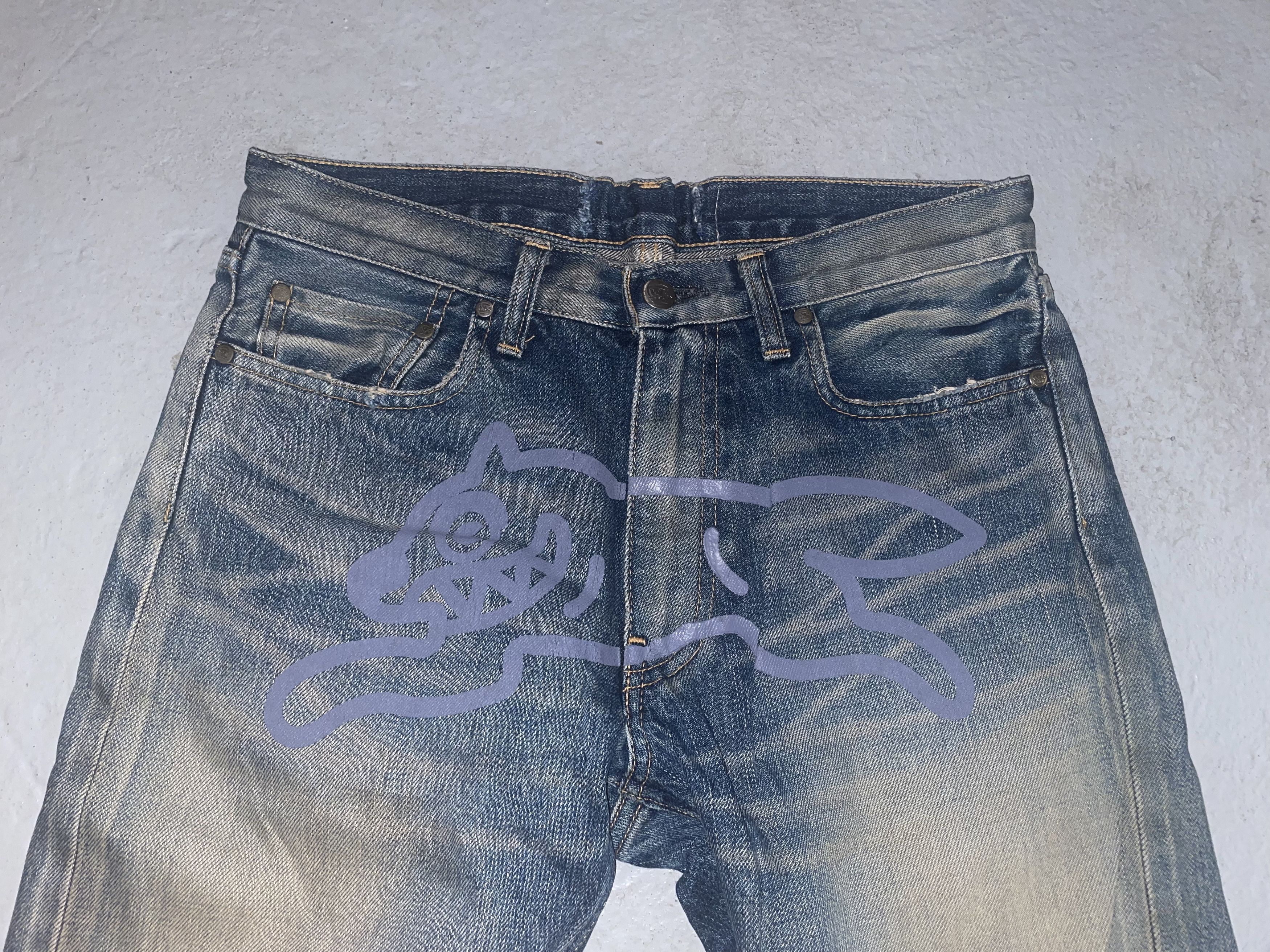 Vintage hotsell Billionaire Boys Club Icecream Running Dog Jeans Made In Japan