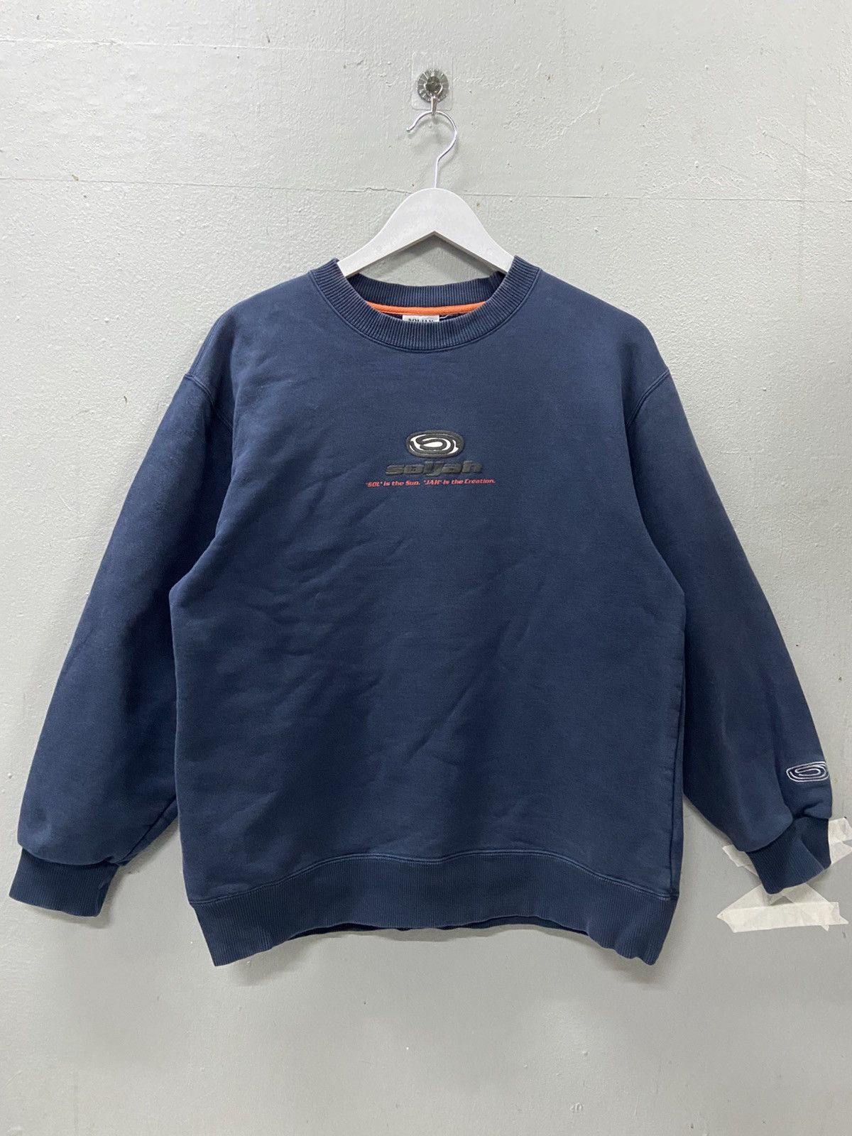 Japanese Brand VINTAGE SOLJAH HAWAIIAN BIG LOGO SWEATSHIRT Size US M / EU 48-50 / 2 - 2 Thumbnail