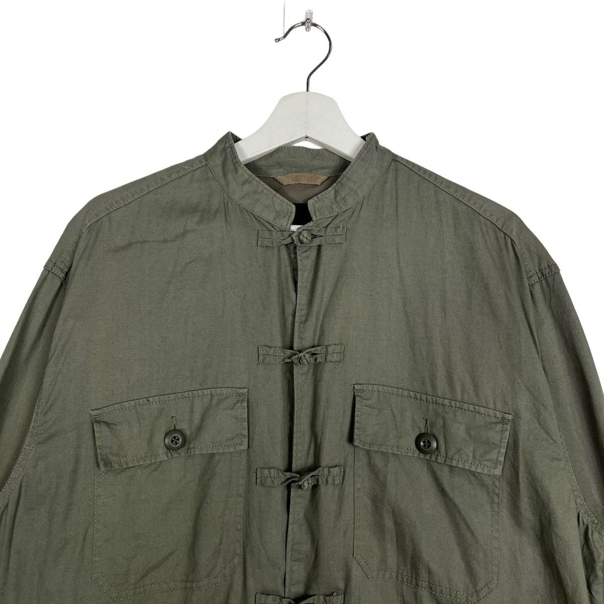Beams Plus 🔥 BEAMS MANDARIN MILITARY SHIRTS JACKET Size US M / EU 48-50 / 2 - 3 Thumbnail