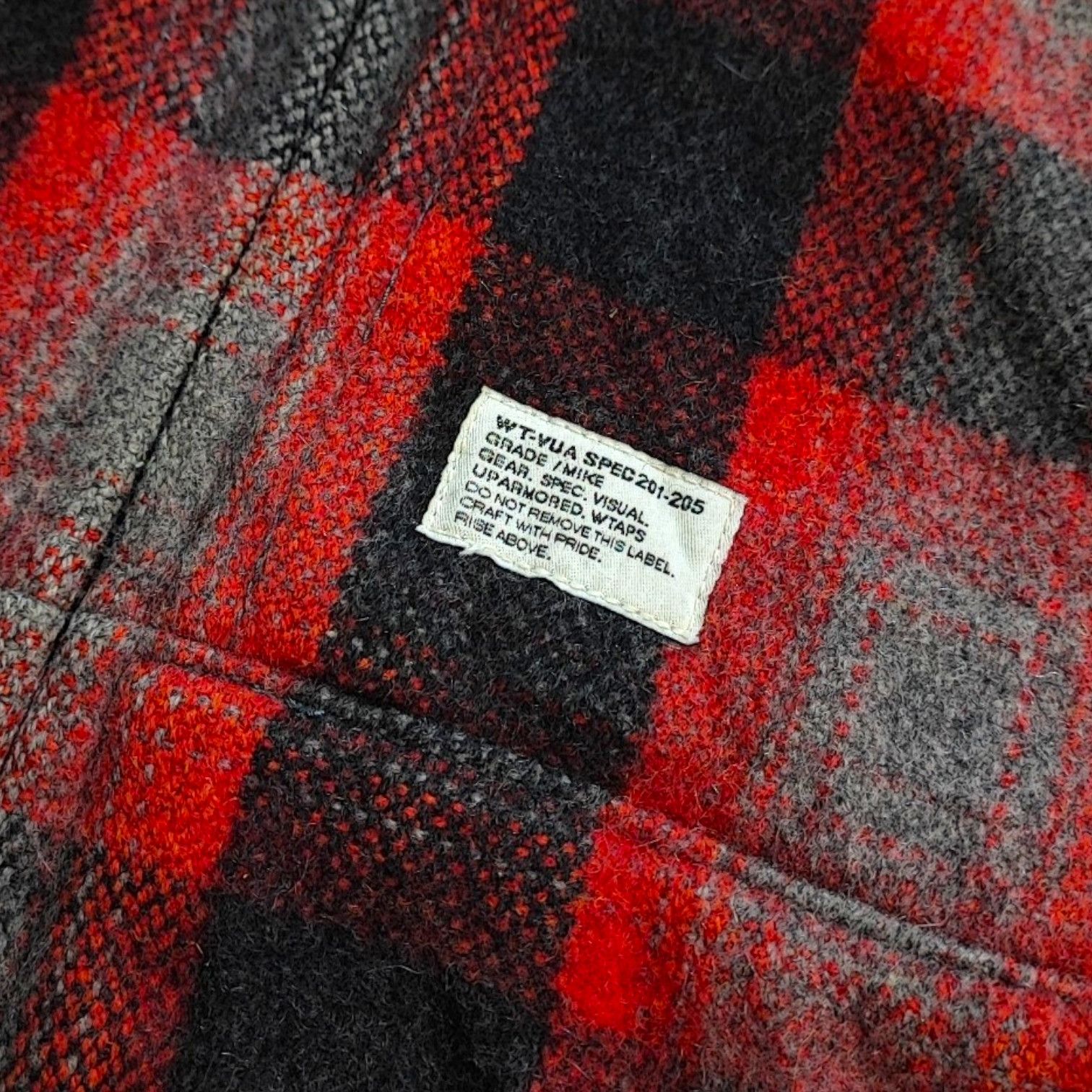Wtaps WTAPS 09AW Melton Wool Grease Jacket Size US M / EU 48-50 / 2 - 4 Thumbnail