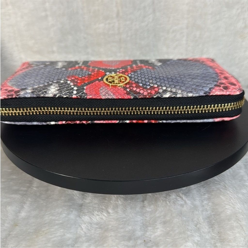 Tory Burch Tory Burch Python Embossed Leather Zip Around Wallet - NWOT Size ONE SIZE - 7 Thumbnail