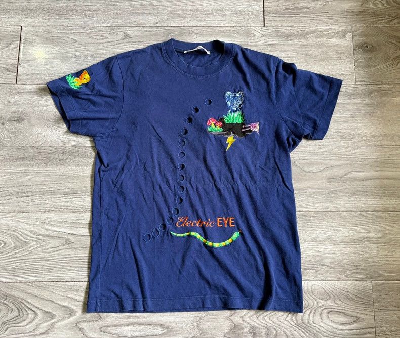 walter van beirendonck Embroidered printed short sleeves