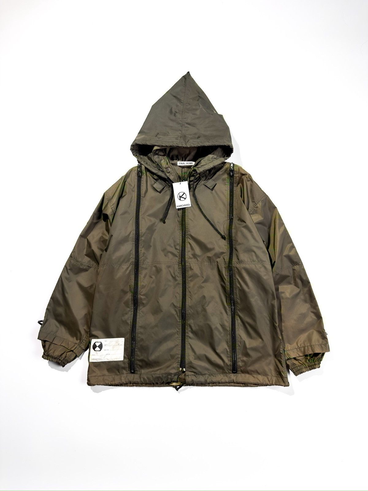 Final Home Rare 1990’s FINAL HOME Survival Jacket ( ISSEY MIYAKE ) Size US M / EU 48-50 / 2 - 4 Thumbnail