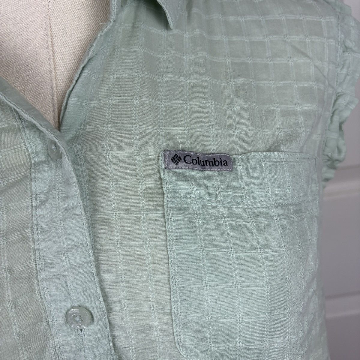 Columbia Columbia green sleeveless button up Size XS / US 0-2 / IT 36-38 - 3 Thumbnail
