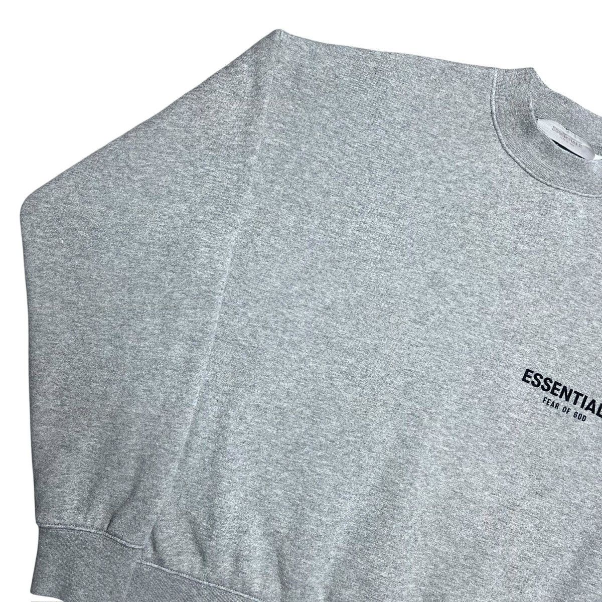 Fear of God Essentials Fear Of God Gray Spell Out Pullover Sweatshirt Size US XXS / EU 40 - 16 Thumbnail