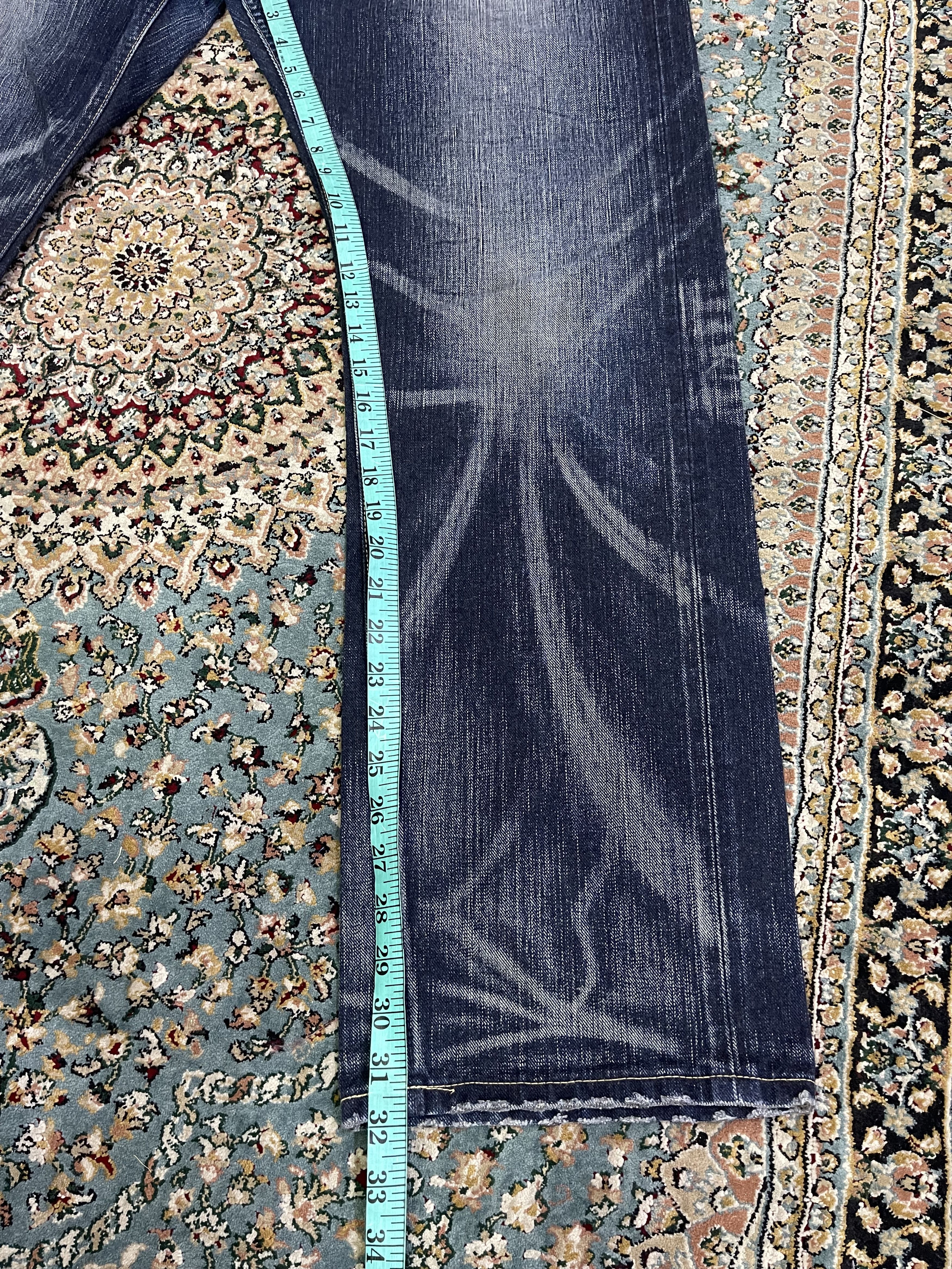 Edwin Edwin Blue Trip Slim Straight Denim Jeans Size US 36 / EU 52 - 10 Thumbnail
