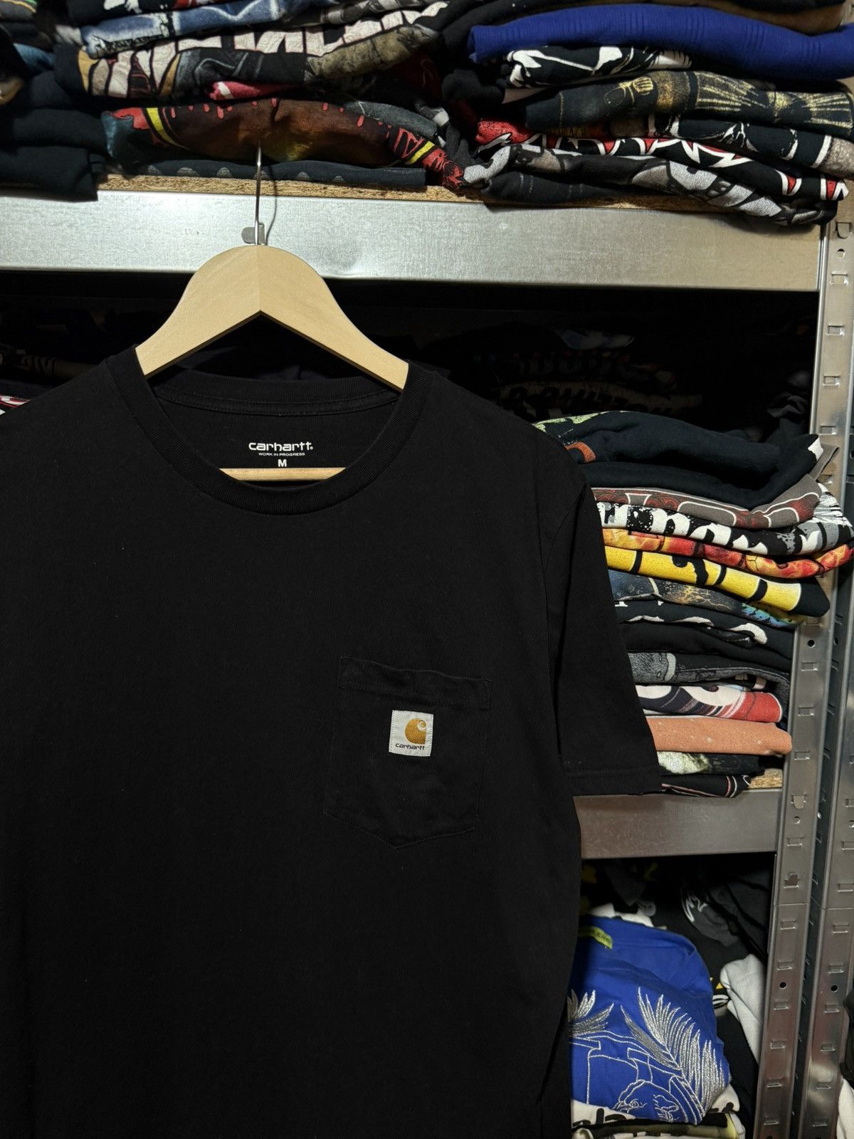Carhartt Wip Rare Carhartt WIP Pocket Logo Outdoor Retro T-Shirt Y2K Hype Size US M / EU 48-50 / 2 - 3 Thumbnail