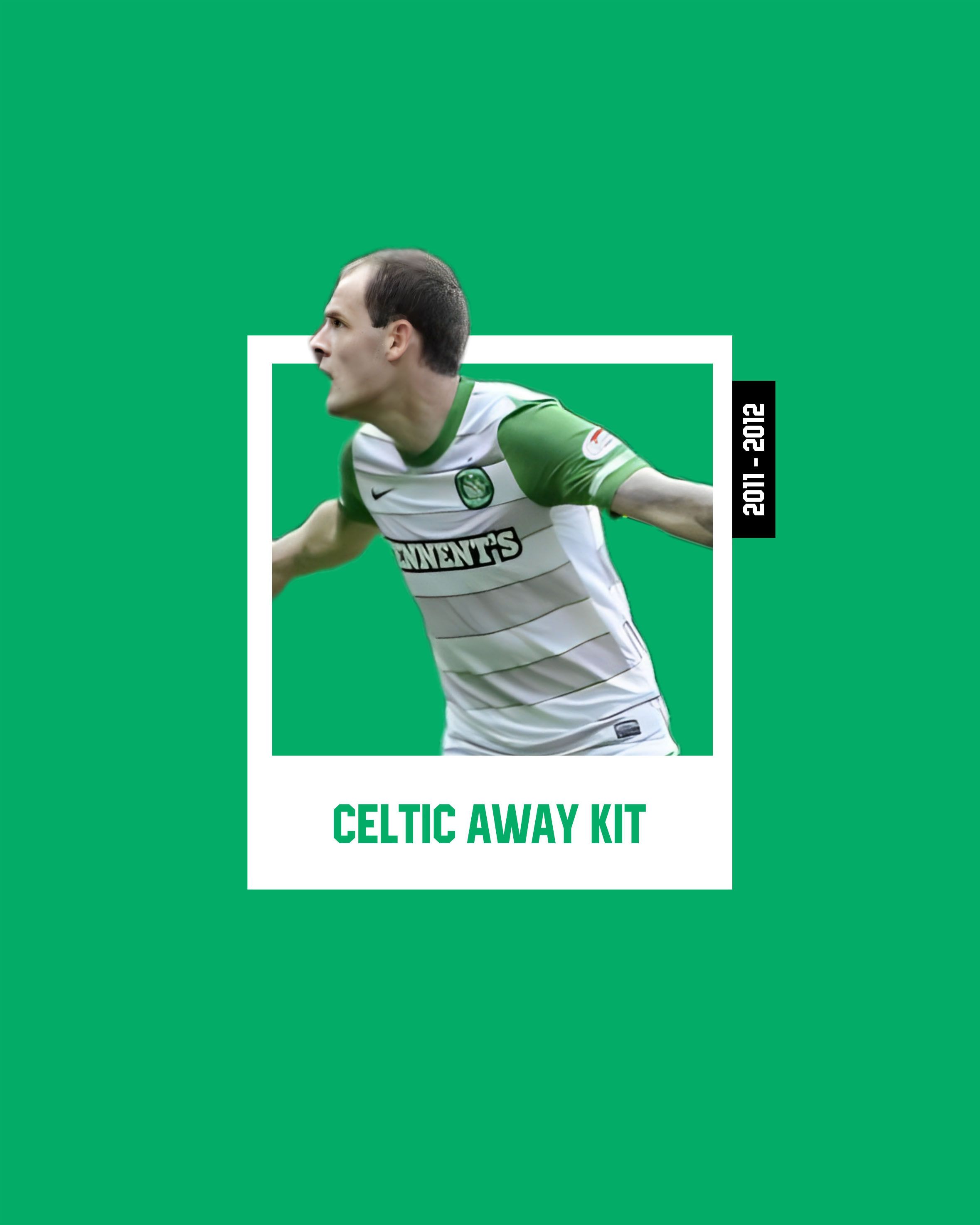 Nike Celtic FC Away Kit 2011 2012 Size US M / EU 48-50 / 2 - 9 Thumbnail