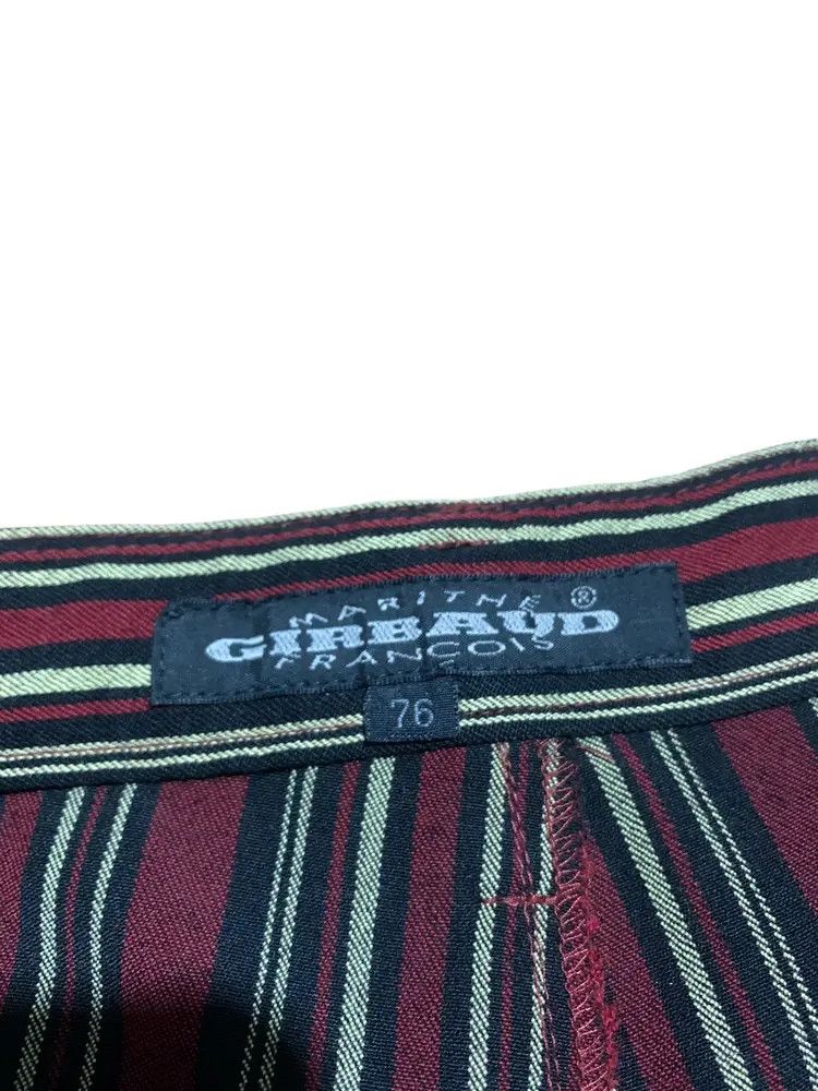 Marithe + Francois Girbaud Vintage Marithe Francois Girbaud striped flare pants Size 30" / US 8 / IT 44 - 14 Thumbnail
