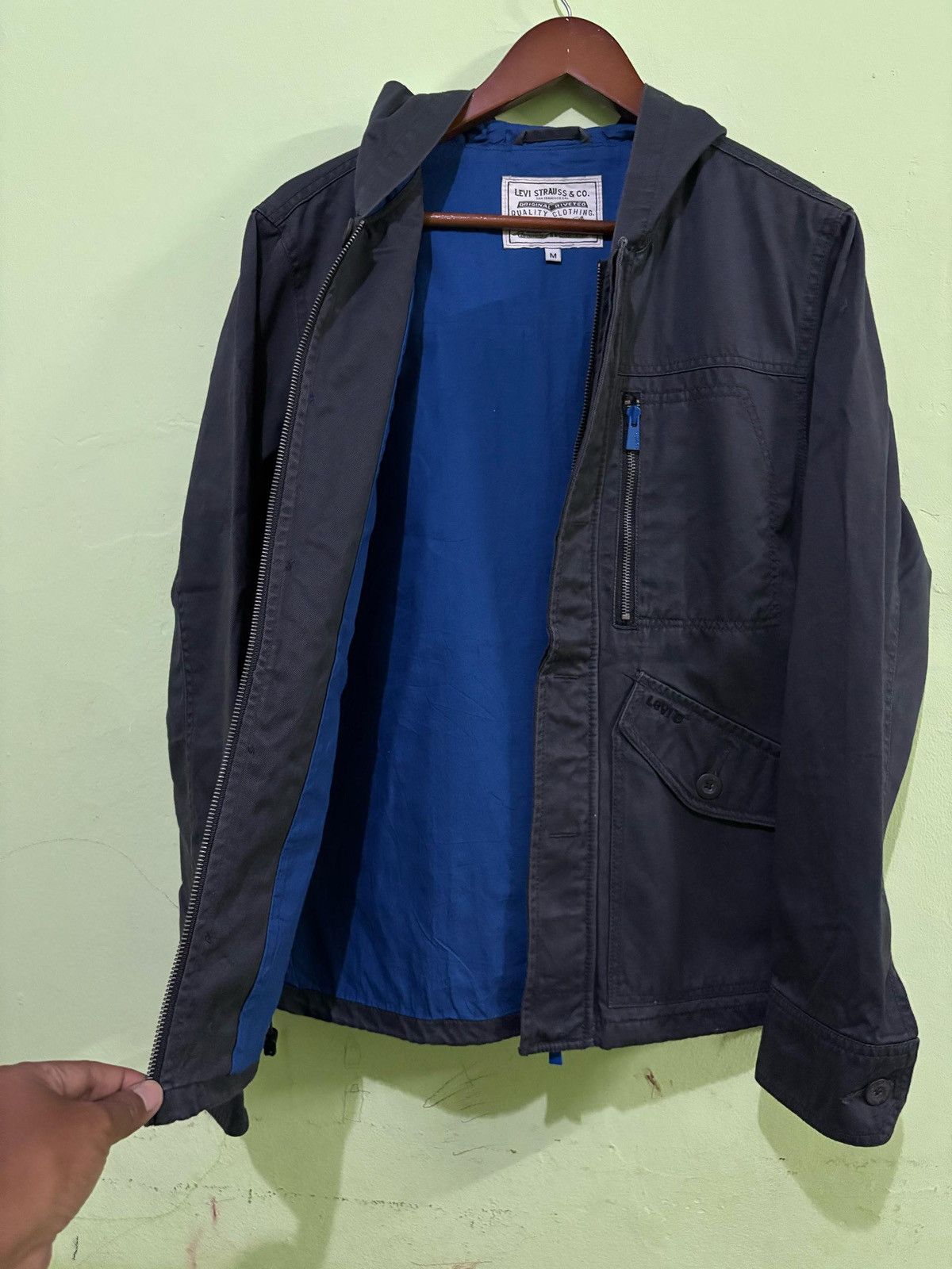 Levi's Vintage Levis Jacket With Hoodie Design Size US M / EU 48-50 / 2 - 4 Thumbnail